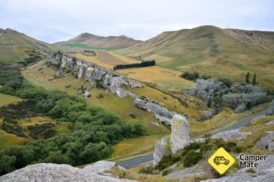 Weka Pass Limestone Formations