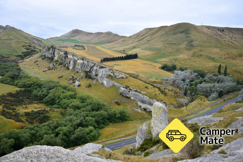 Weka Pass Limestone Formations