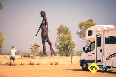 Anmatjere Woman and Child