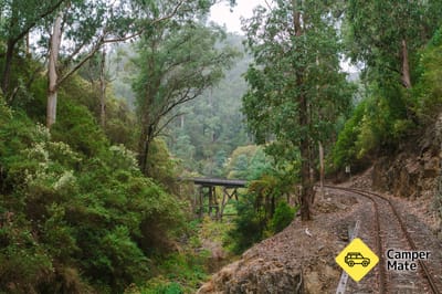 El ferrocarril Walhalla Goldfields