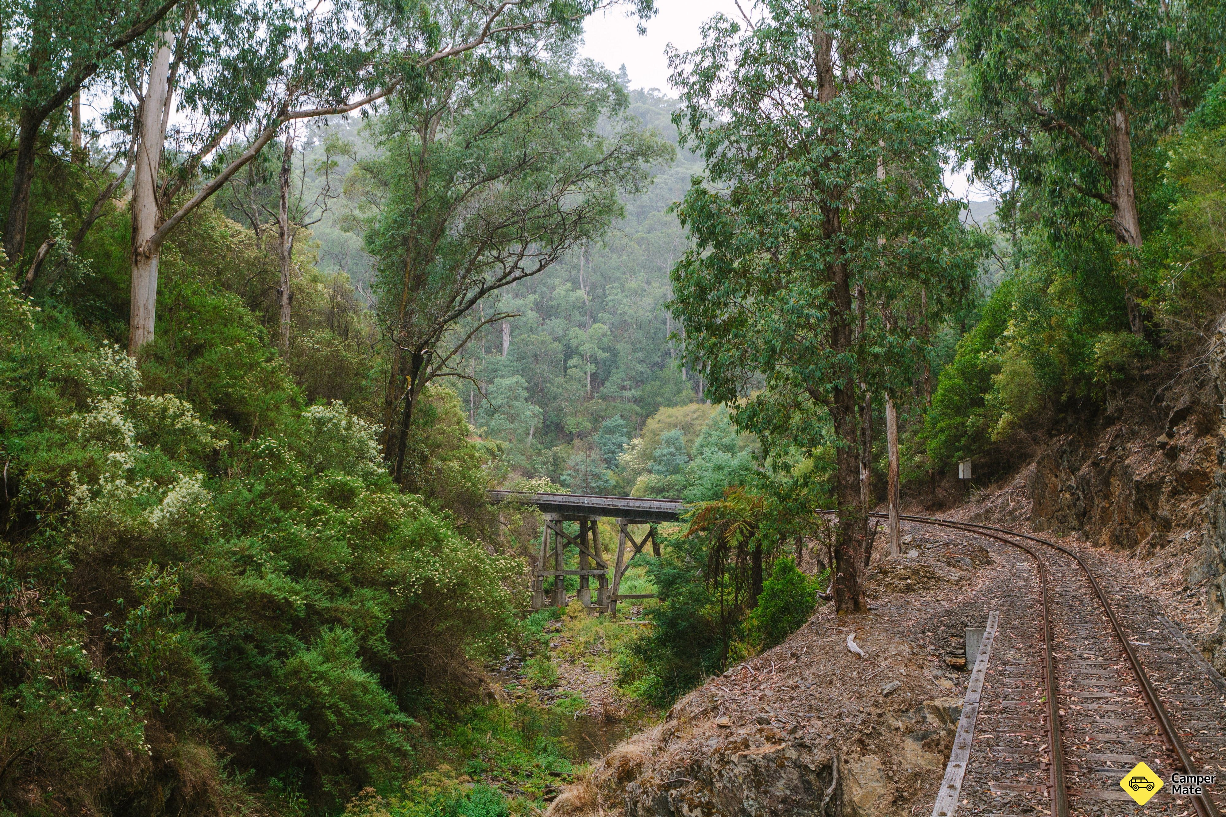 El ferrocarril Walhalla Goldfields