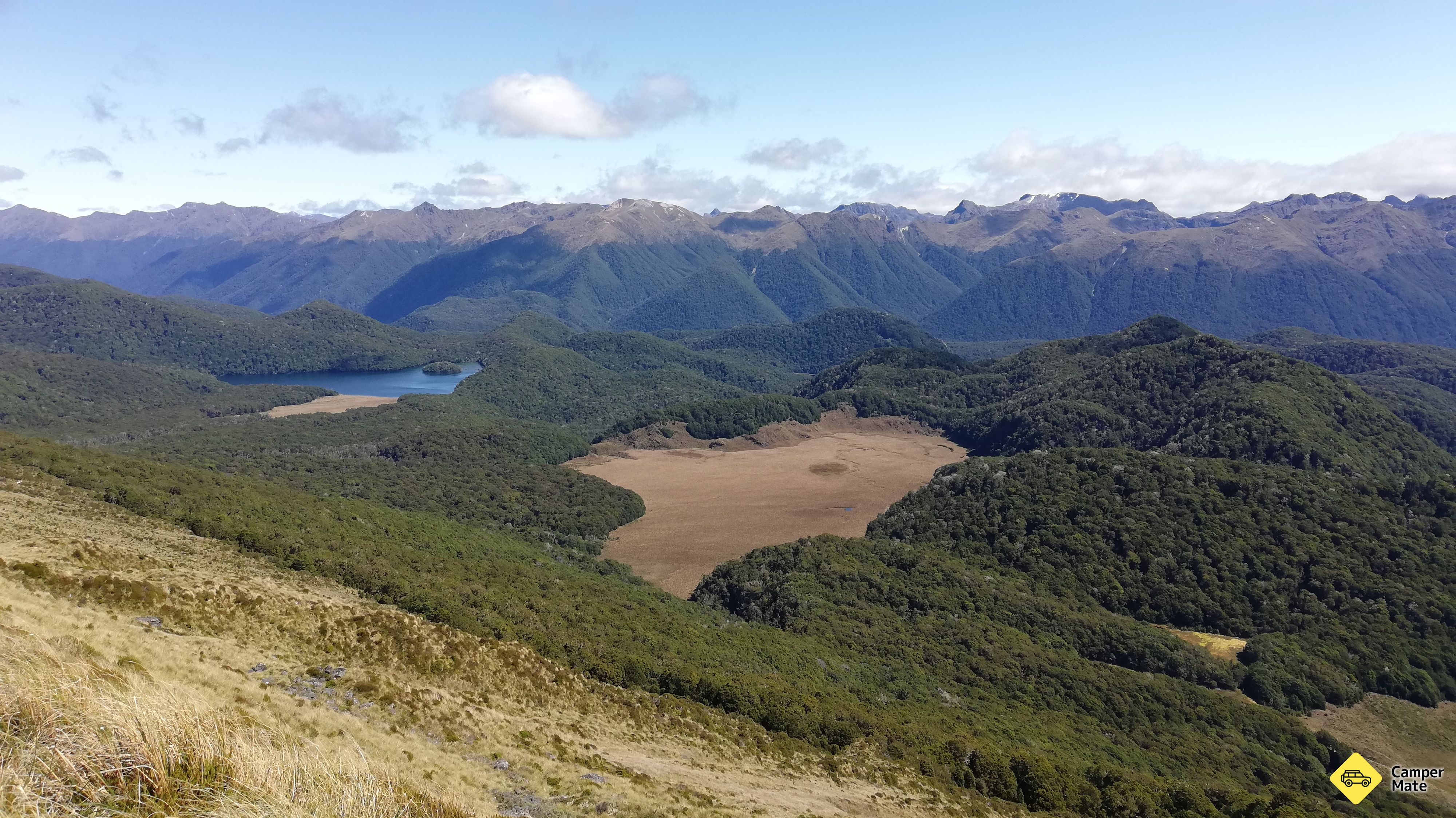 Mt Burns Tarns útvonal
