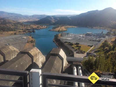 Localização Lake Benmore Dam Lookout