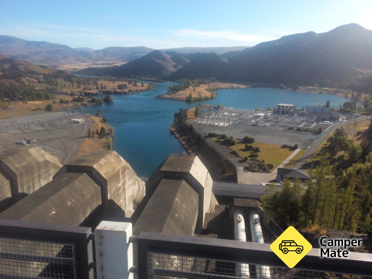 Localização Lake Benmore Dam Lookout