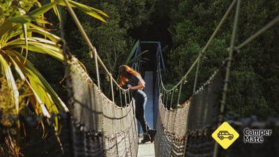 Waingongoro Swing Bridge(ワインゴンゴロ・スイング・ブリッジ)