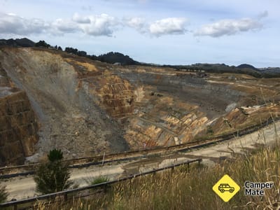 Waihi Martha Mine Pit Rim Walkway