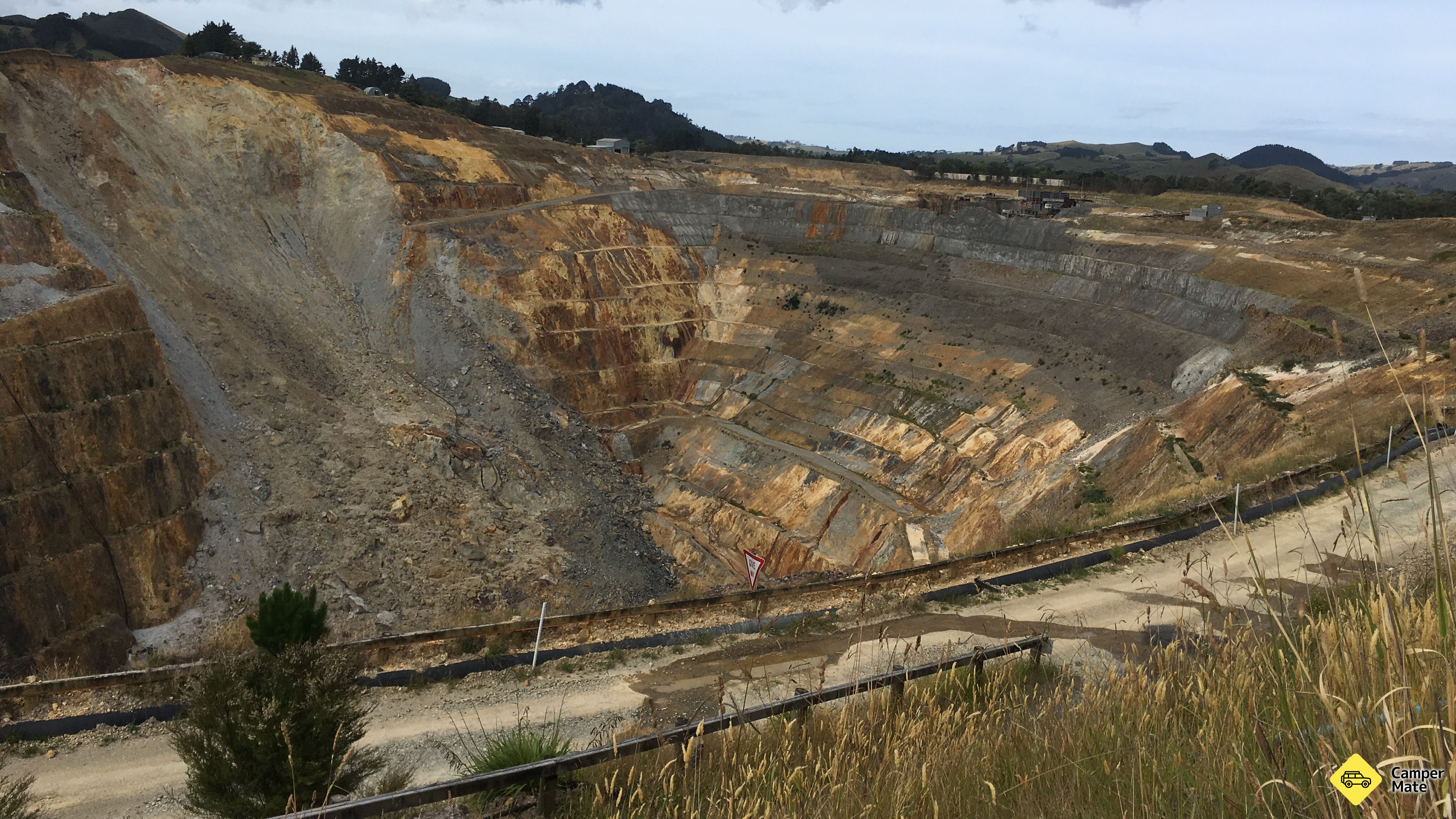Waihi Martha Mine Pit Rim Walkway