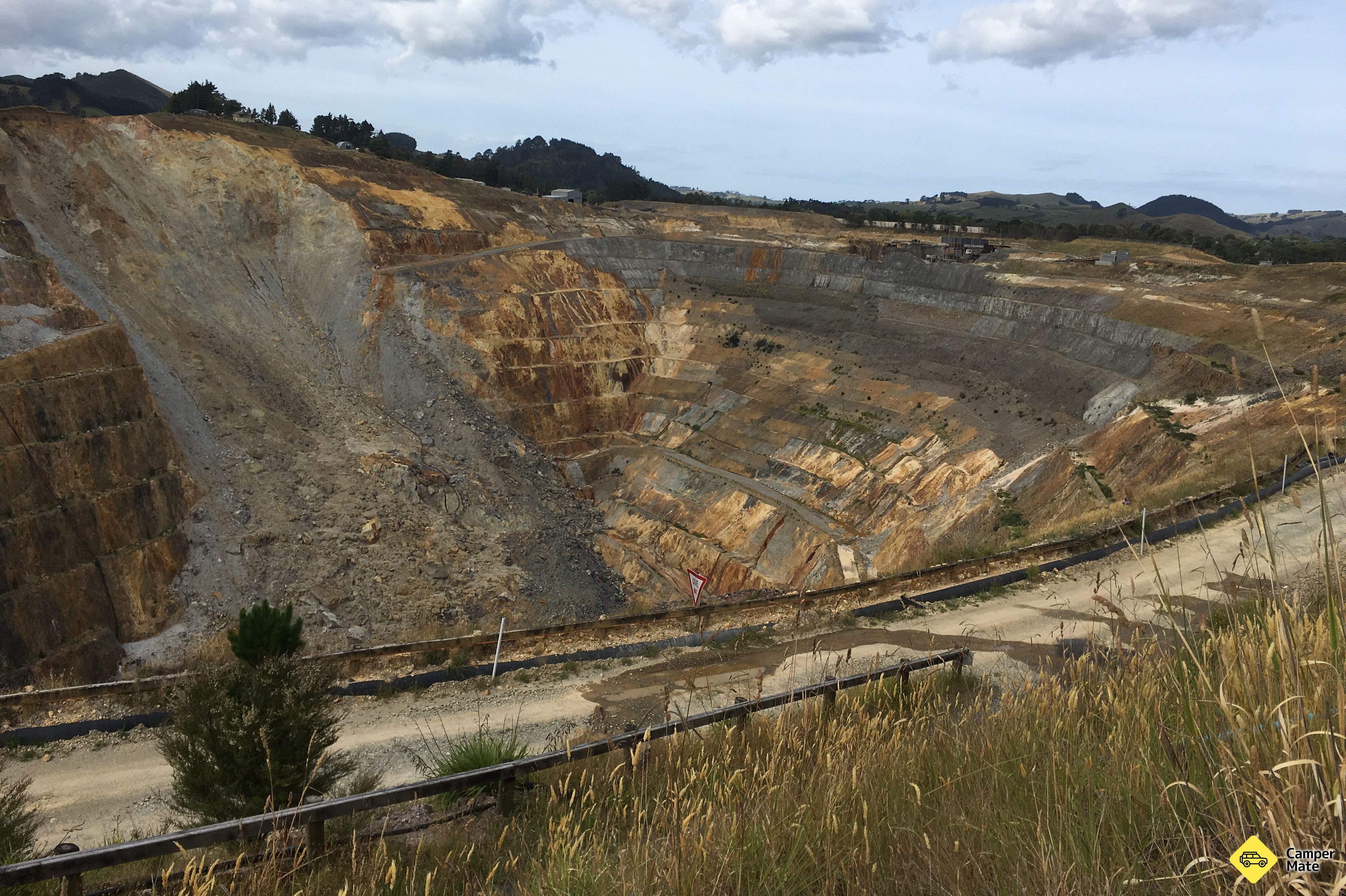 Waihi Martha Mine Pit Rim Walkway