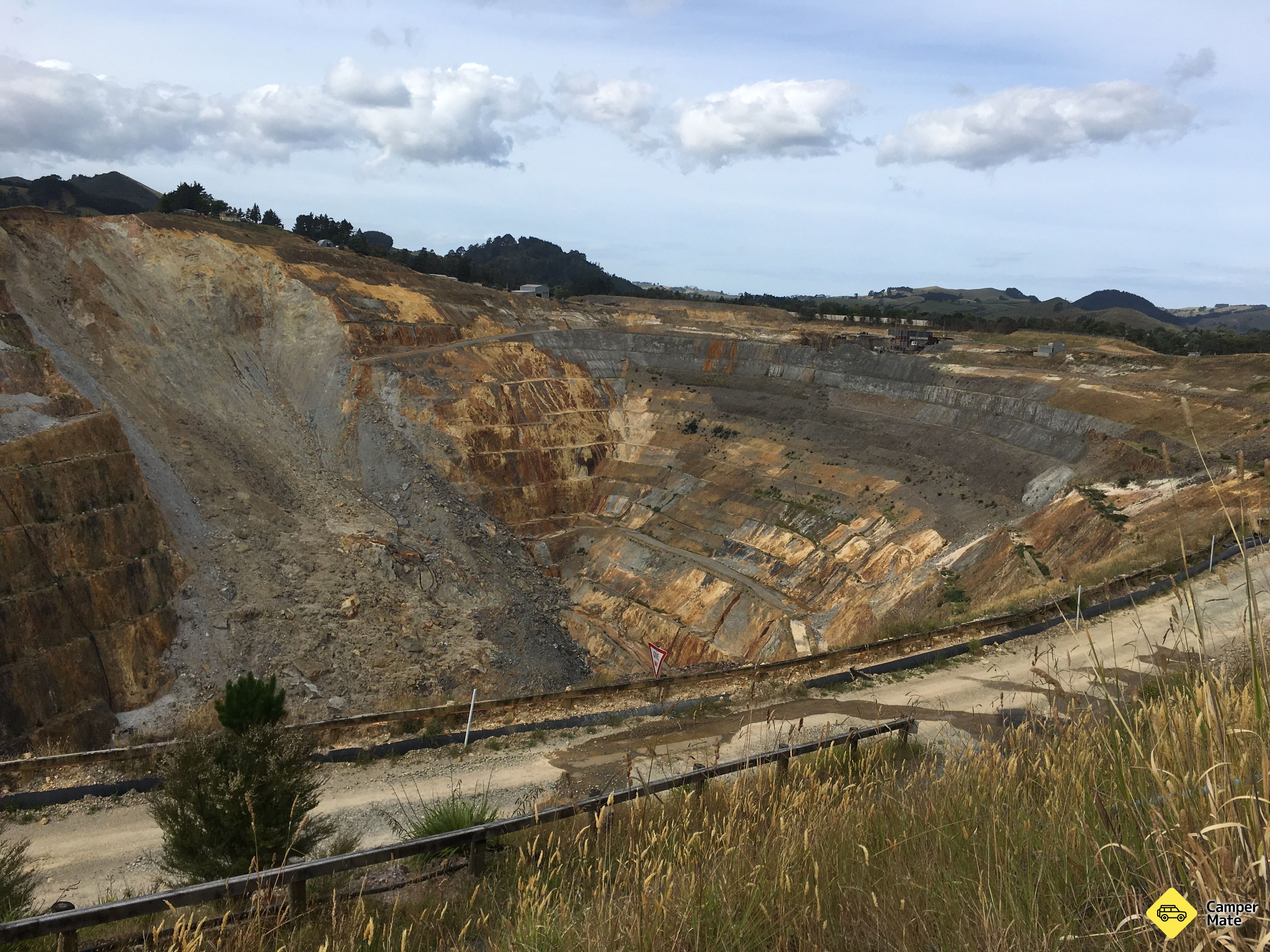 Waihi Martha Mine Pit Rim Walkway