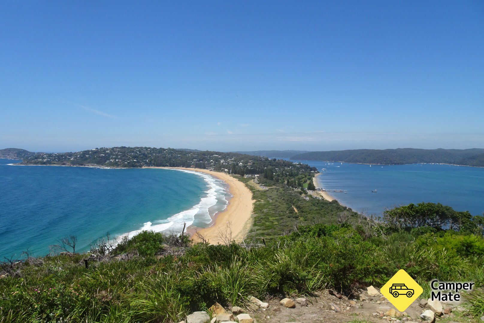 Overzicht van Barenjoey Head Lighthouse