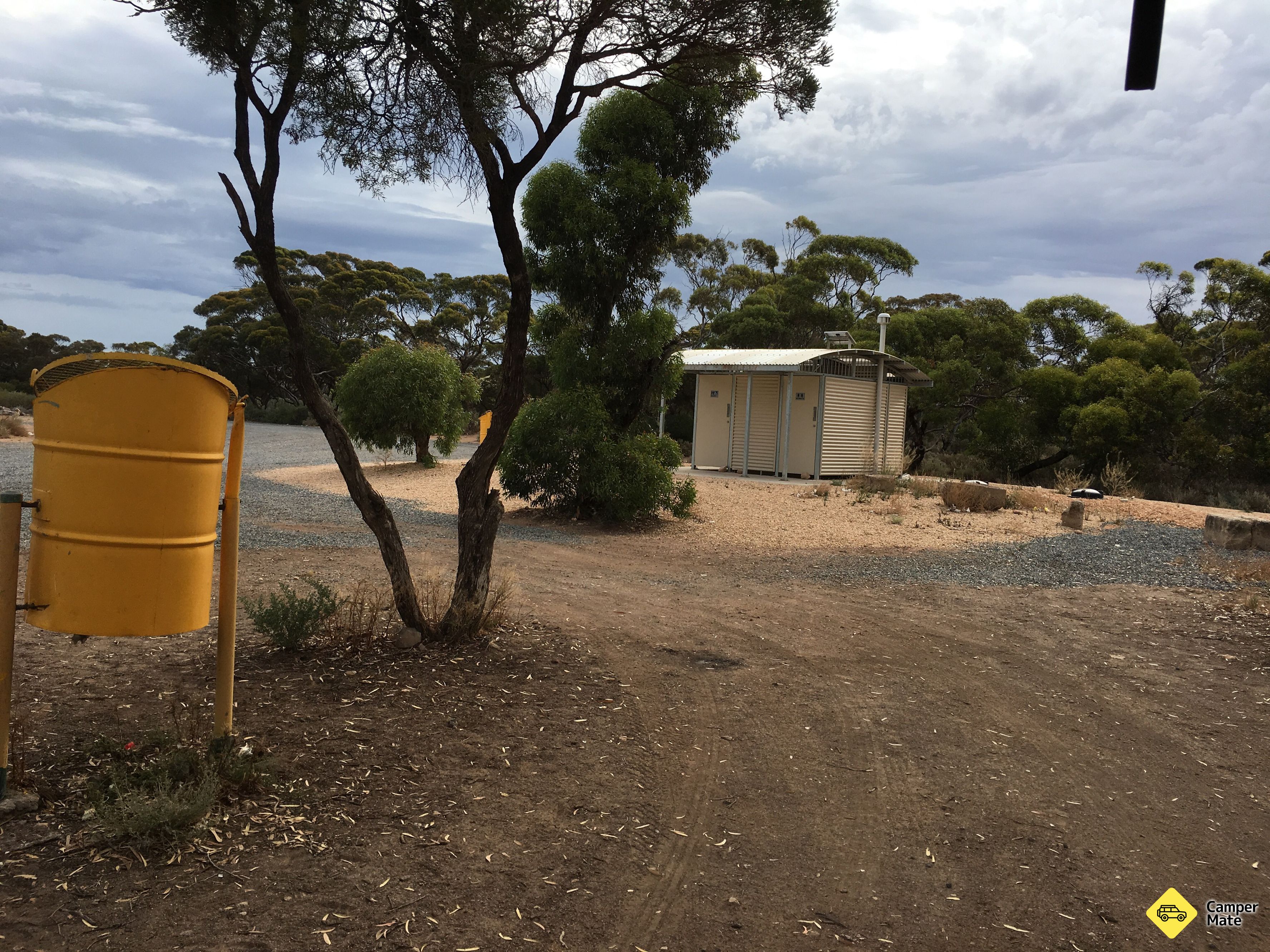 موقع Moodini Bluff Rest Area