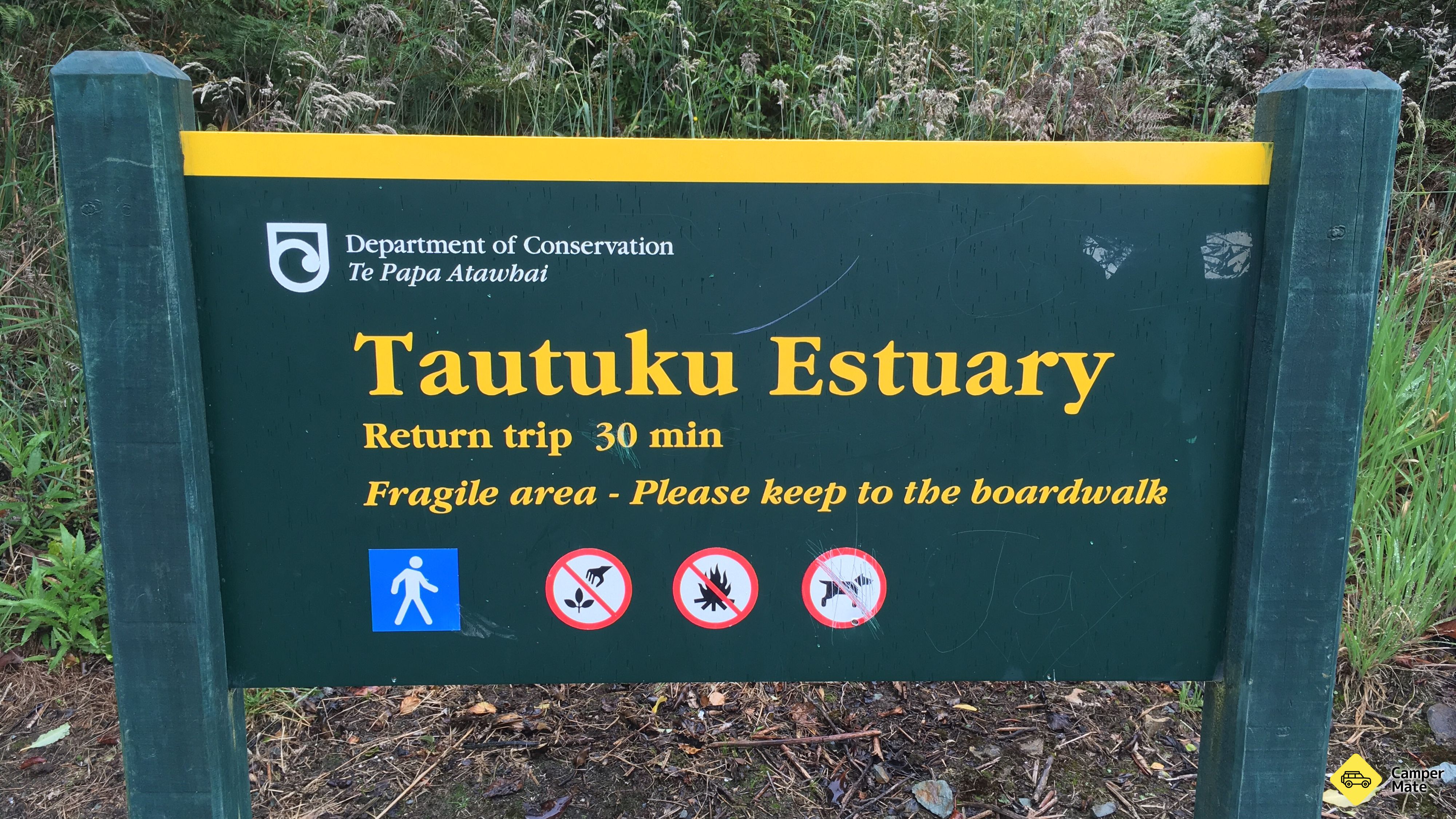 Tautuku estuario Boardwalk