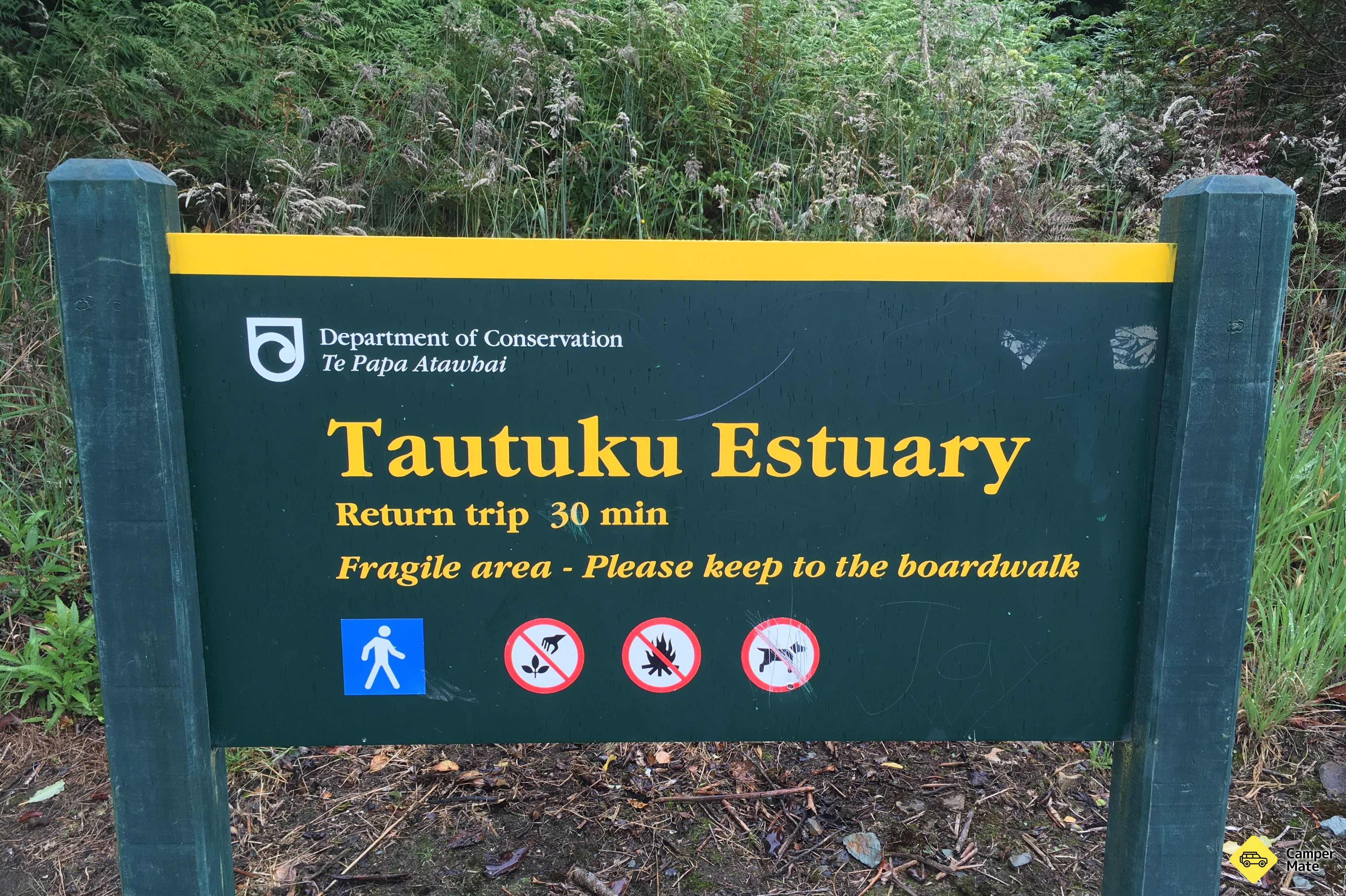 Tautuku estuario Boardwalk