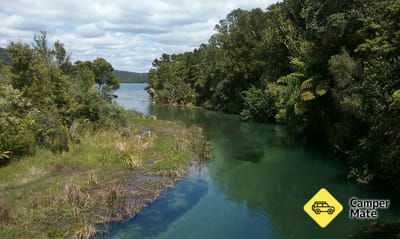 Lake Tarawera Outlet (Te Tapahoro) 캠퍼스