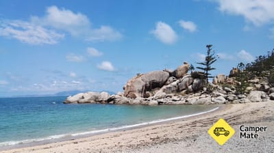 La spiaggia di Arthur Bay