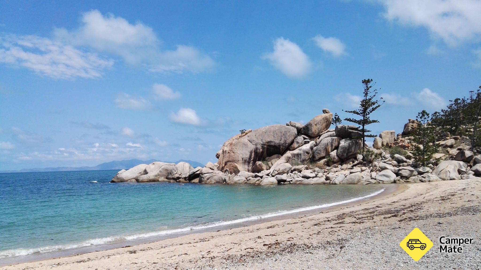 La spiaggia di Arthur Bay