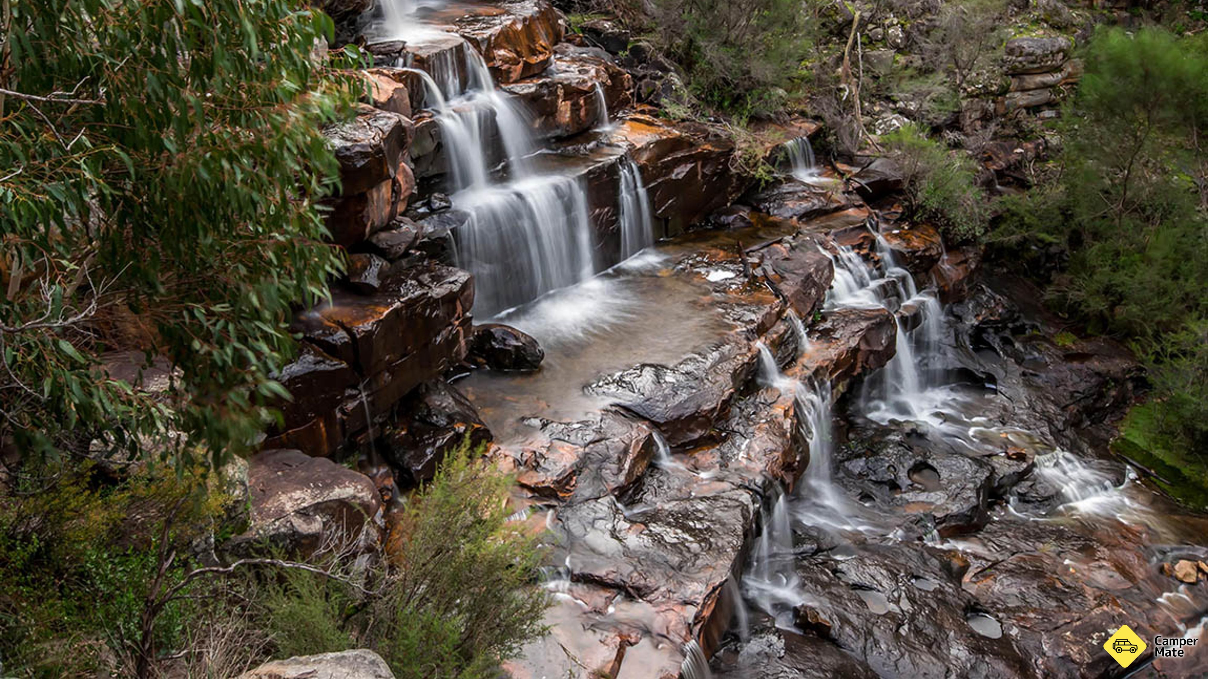 Fish Falls a pikniková oblast Zumstiens