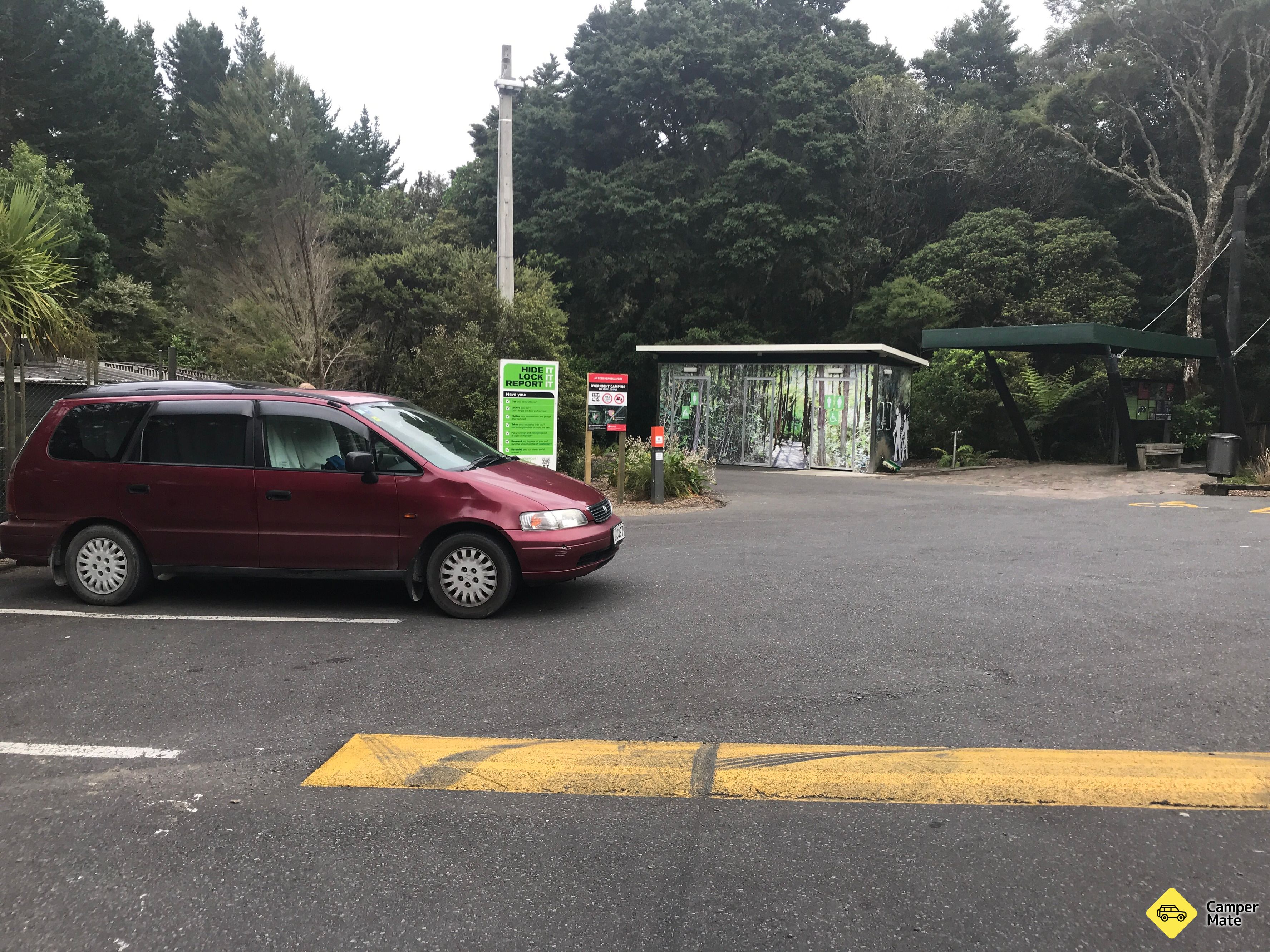 AH Reed Memorial Park - Whareora Road carpark