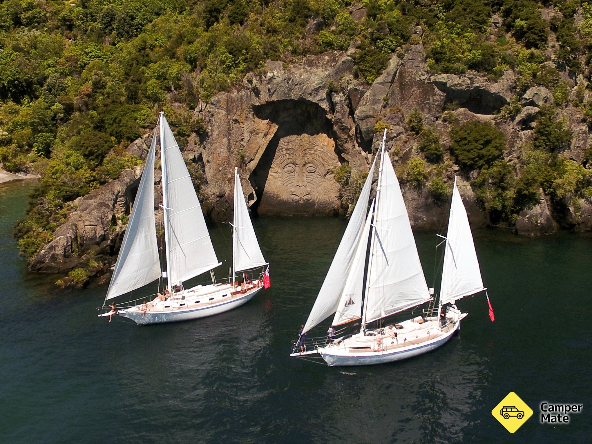 Sail Barbary Taupo Lake Cruise