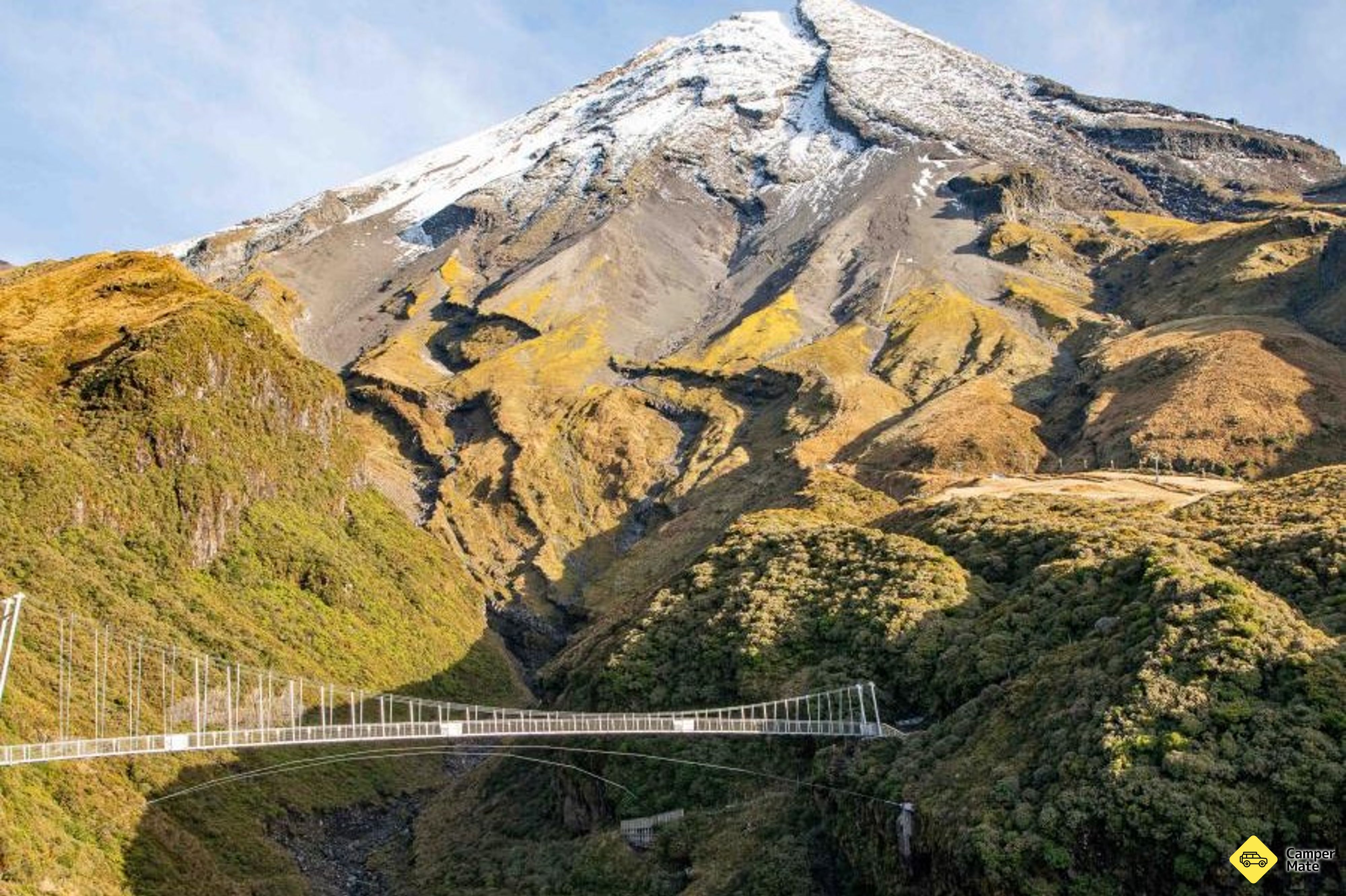 Manganui Gorge Track a most na zavěšení