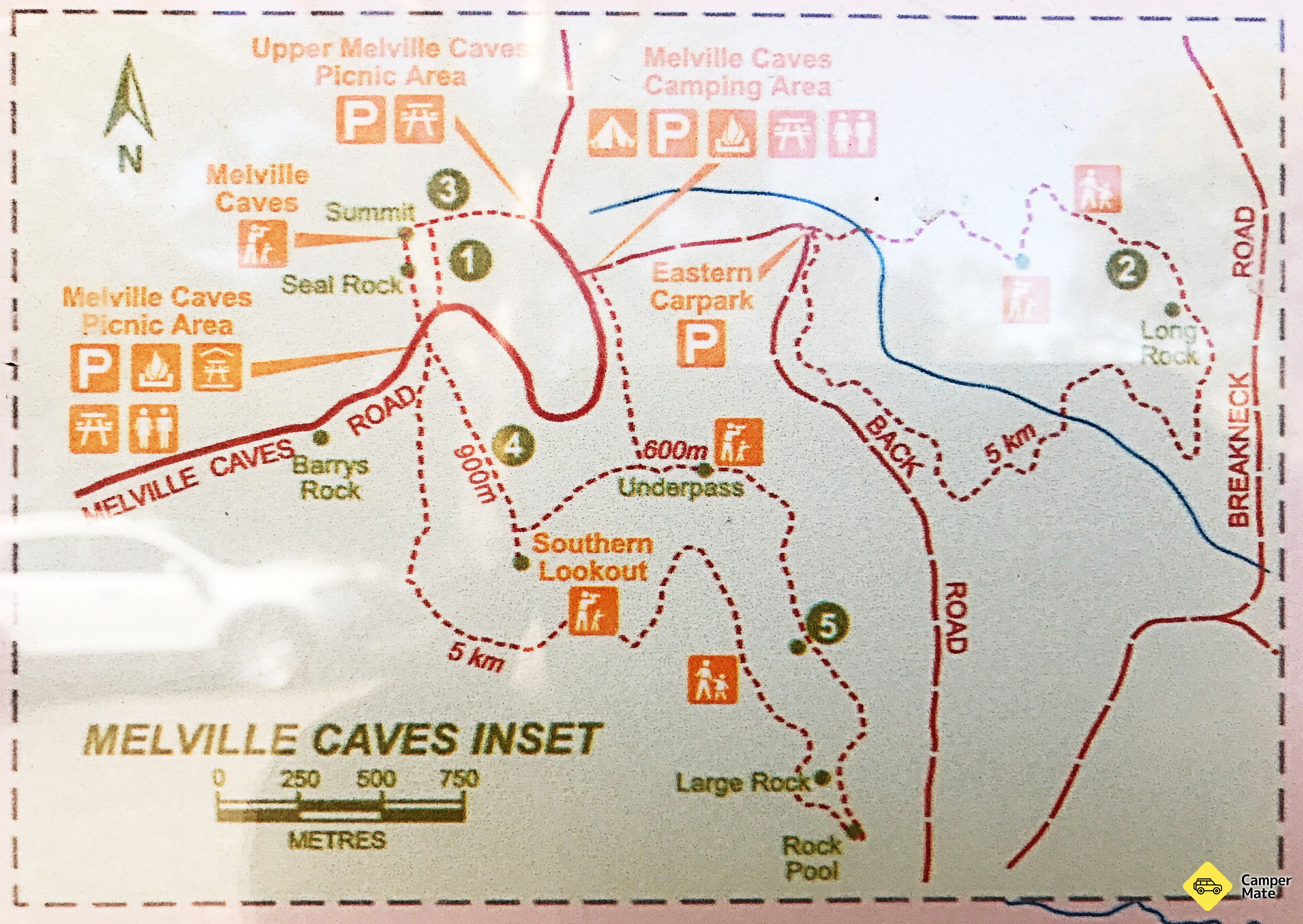 Melville Caves Campground