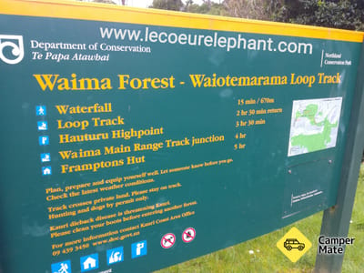 Waiotemarana Loop Track