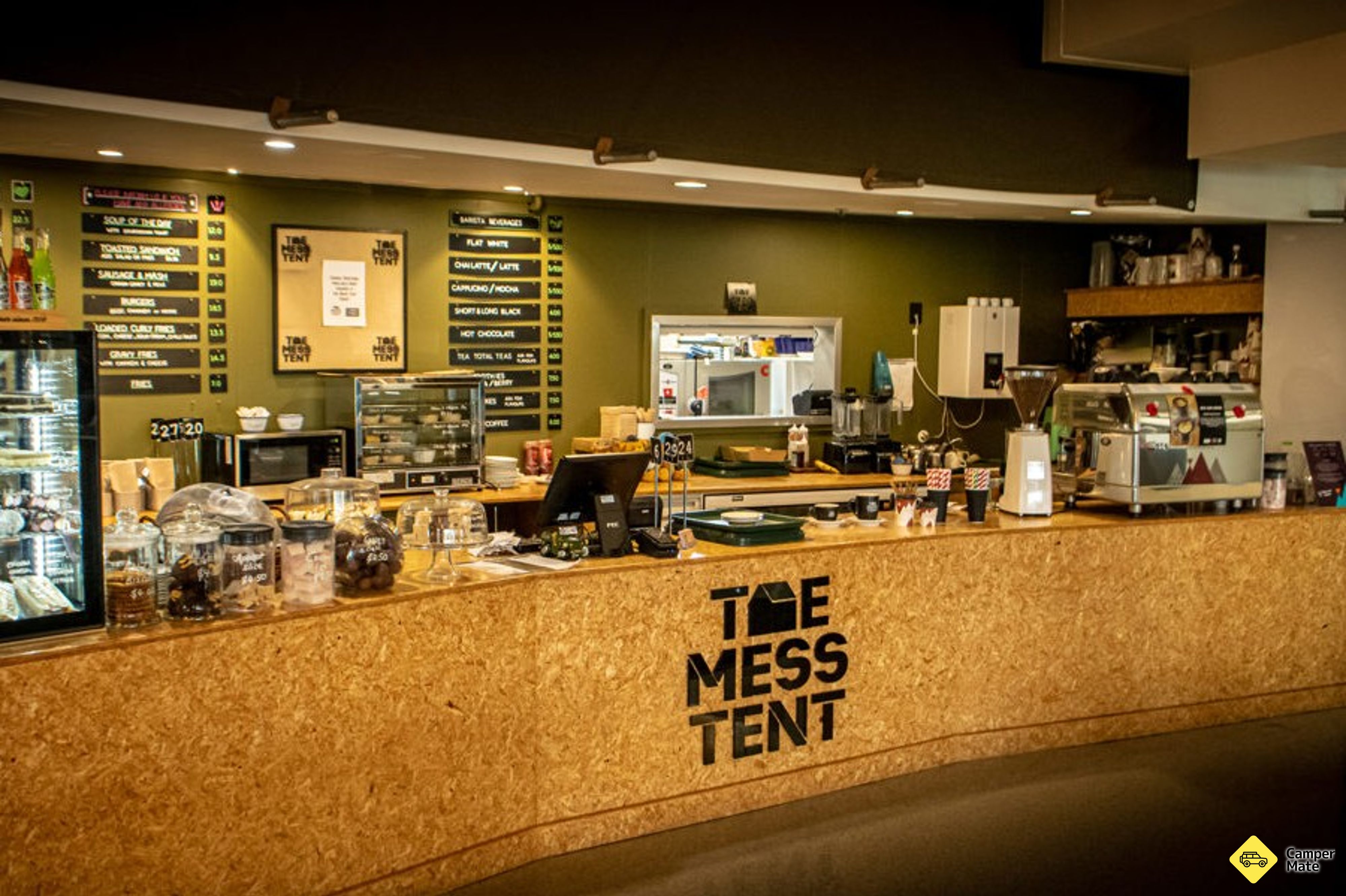 Mess Cafe The Mess Tent Cafe at the National Army Museum, Ruapehu, Manawatu ...