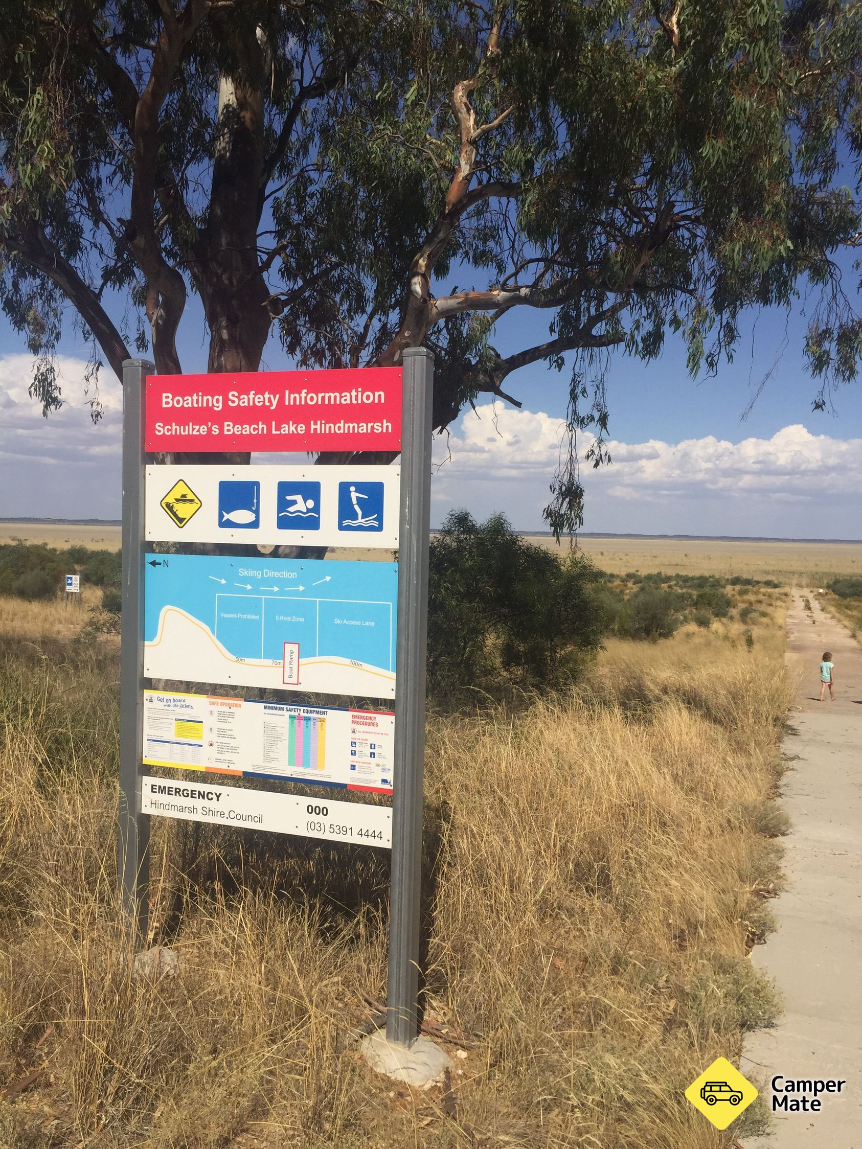 Schulzes Beach Camp Area