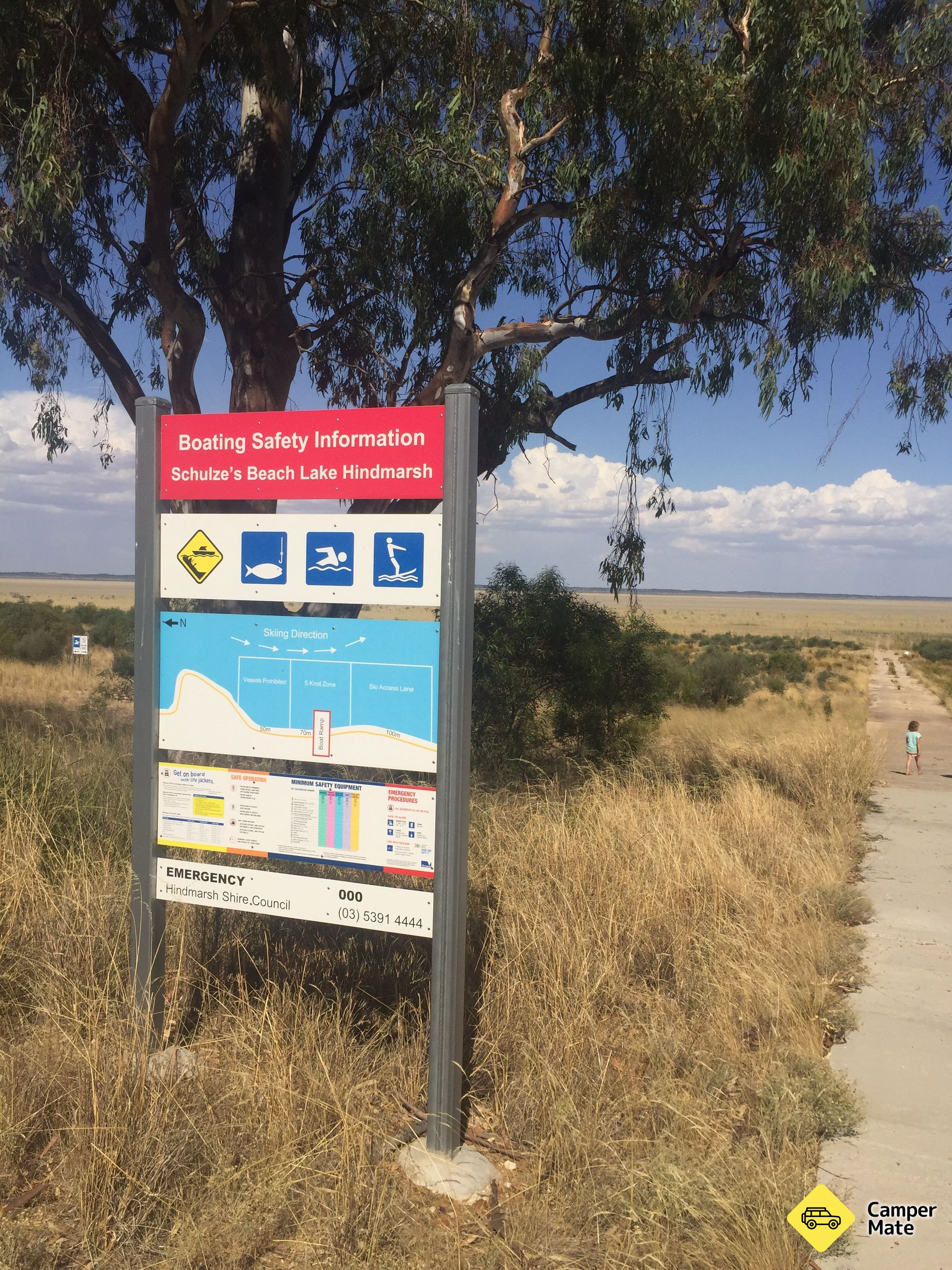 Schulzes Beach Camp Area