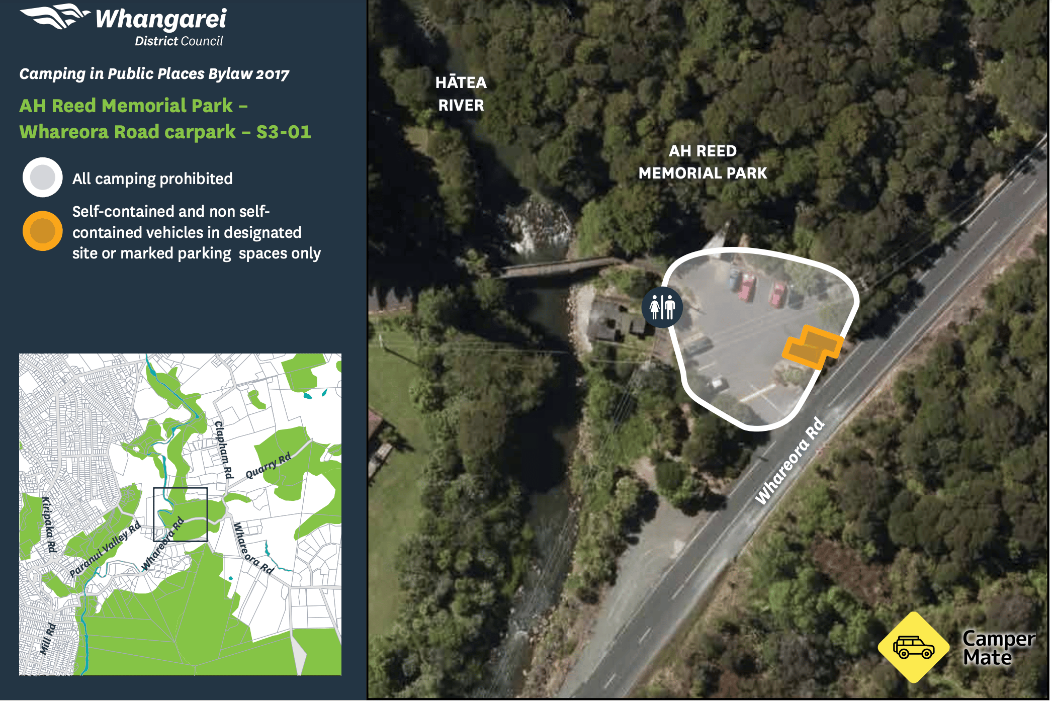 AH Reed Memorial Park - Whareora Road carpark - Image 2