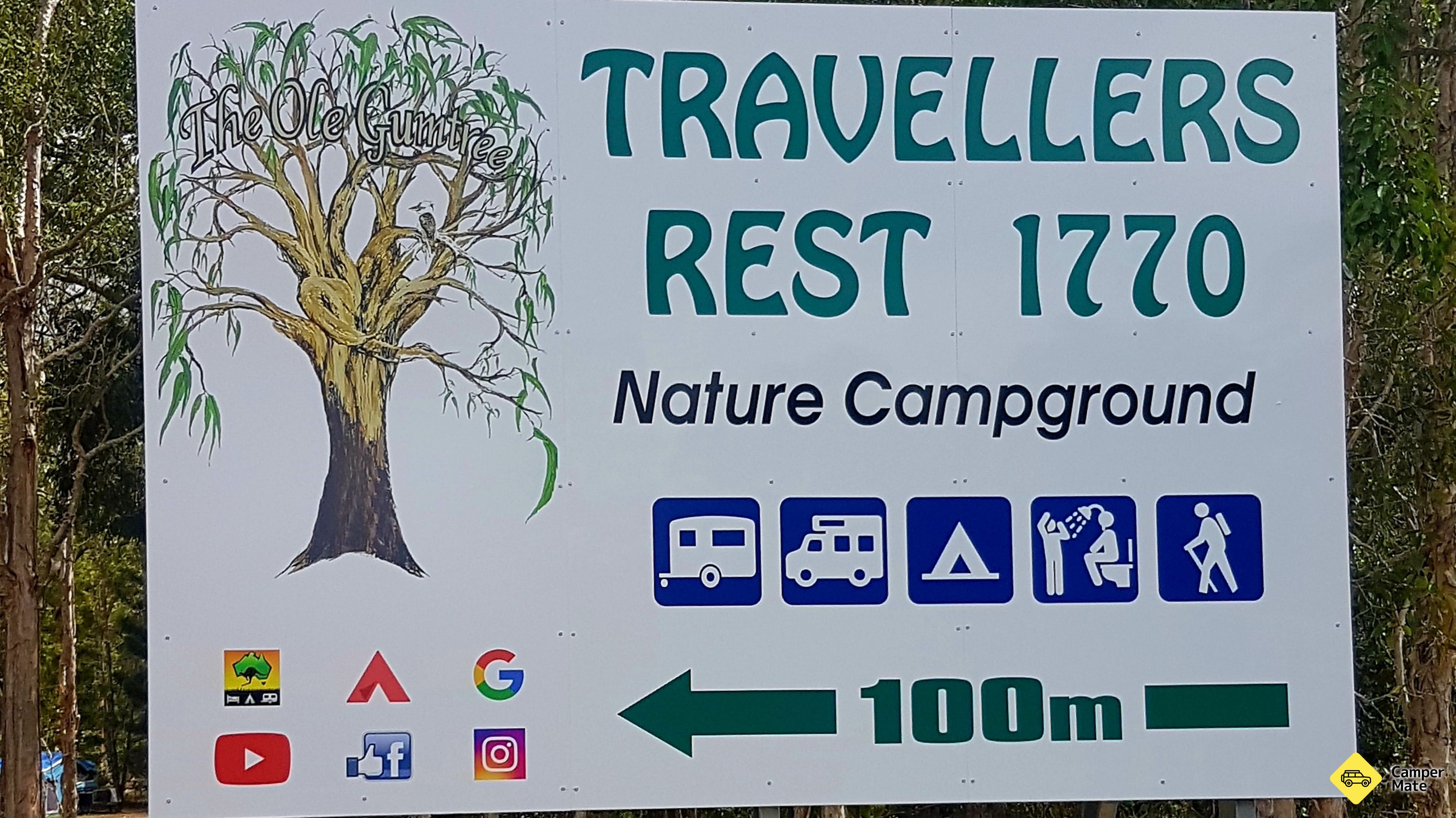 Отель Traveller's Rest 1770 Campground