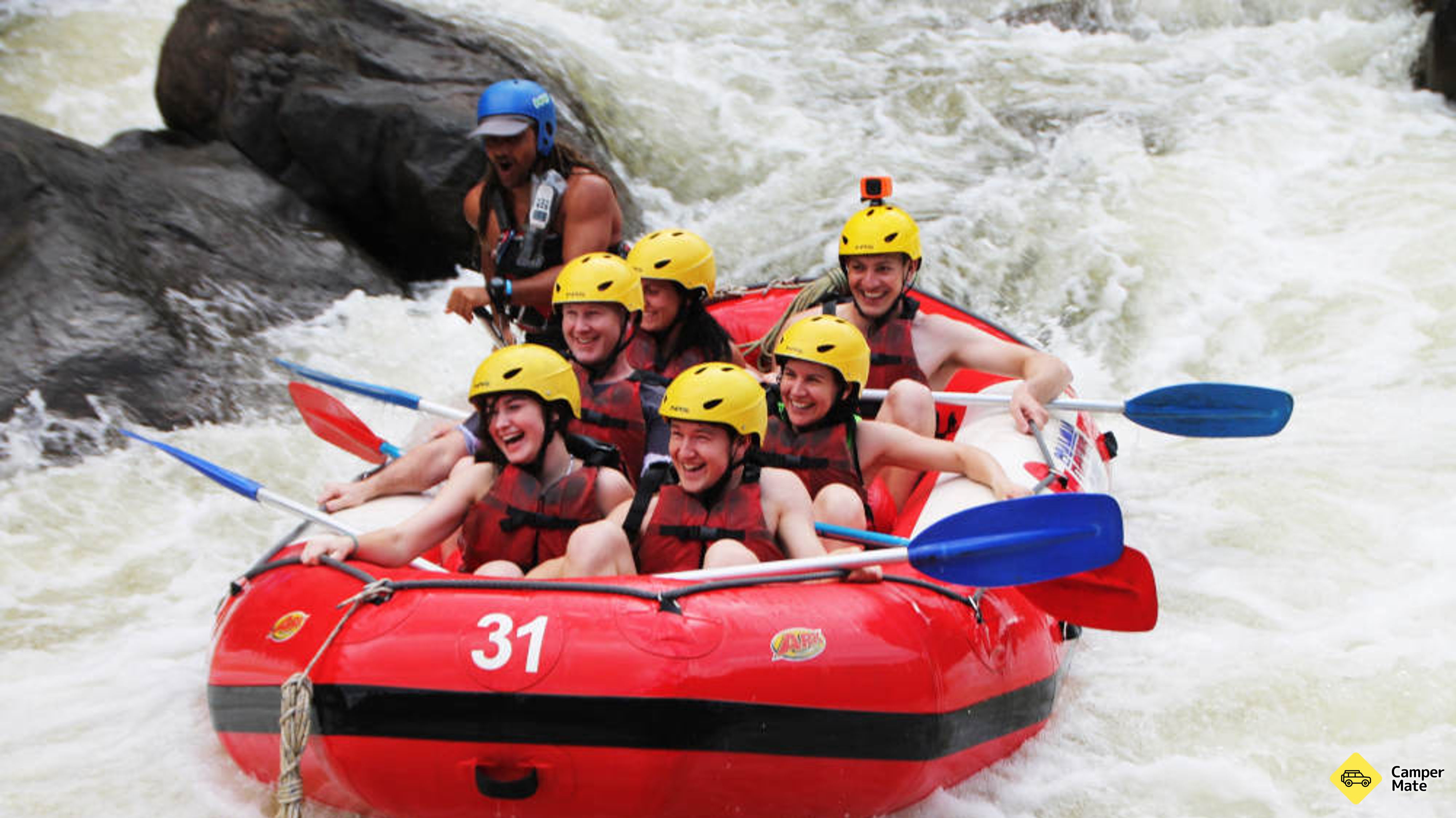 Der Barron River White Water Rafting
