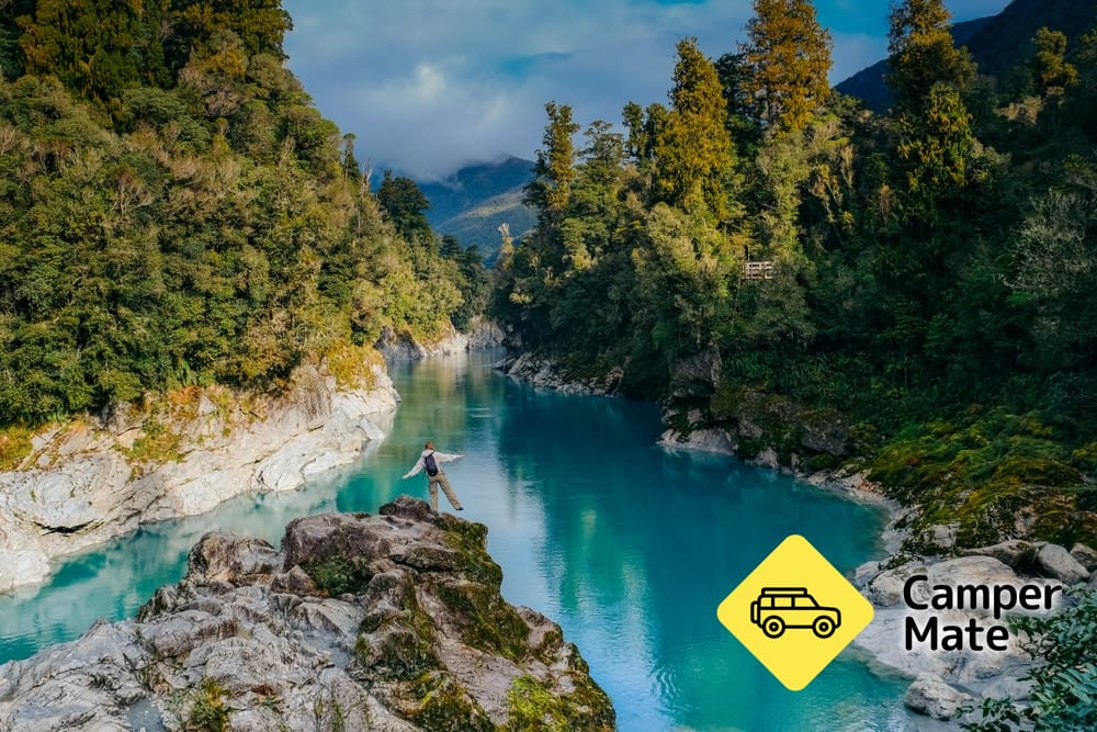 Hokitika Gorge yürüyüşü