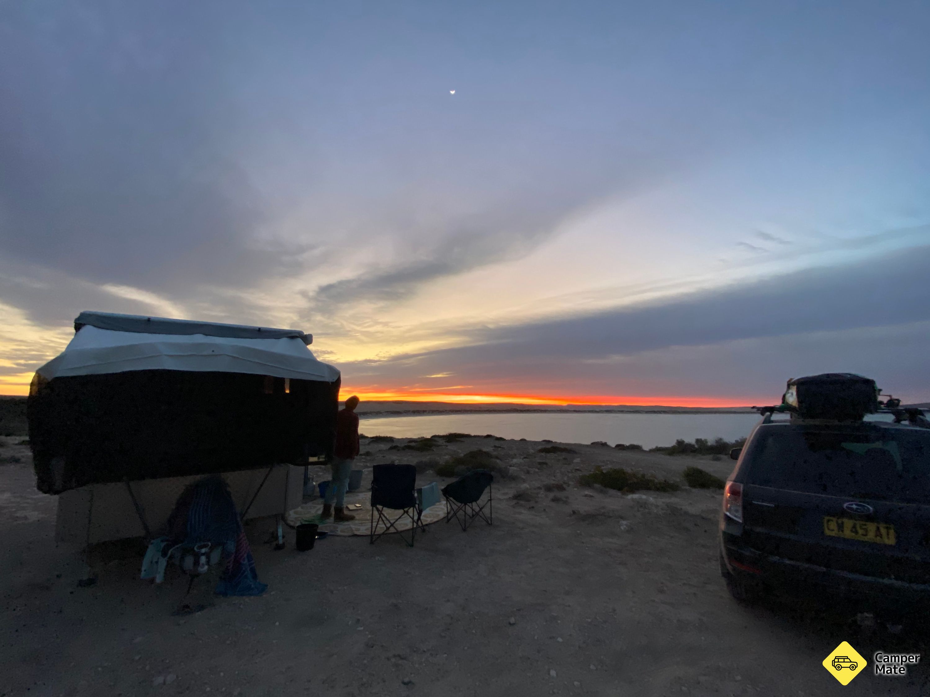 från Sheringa Beach