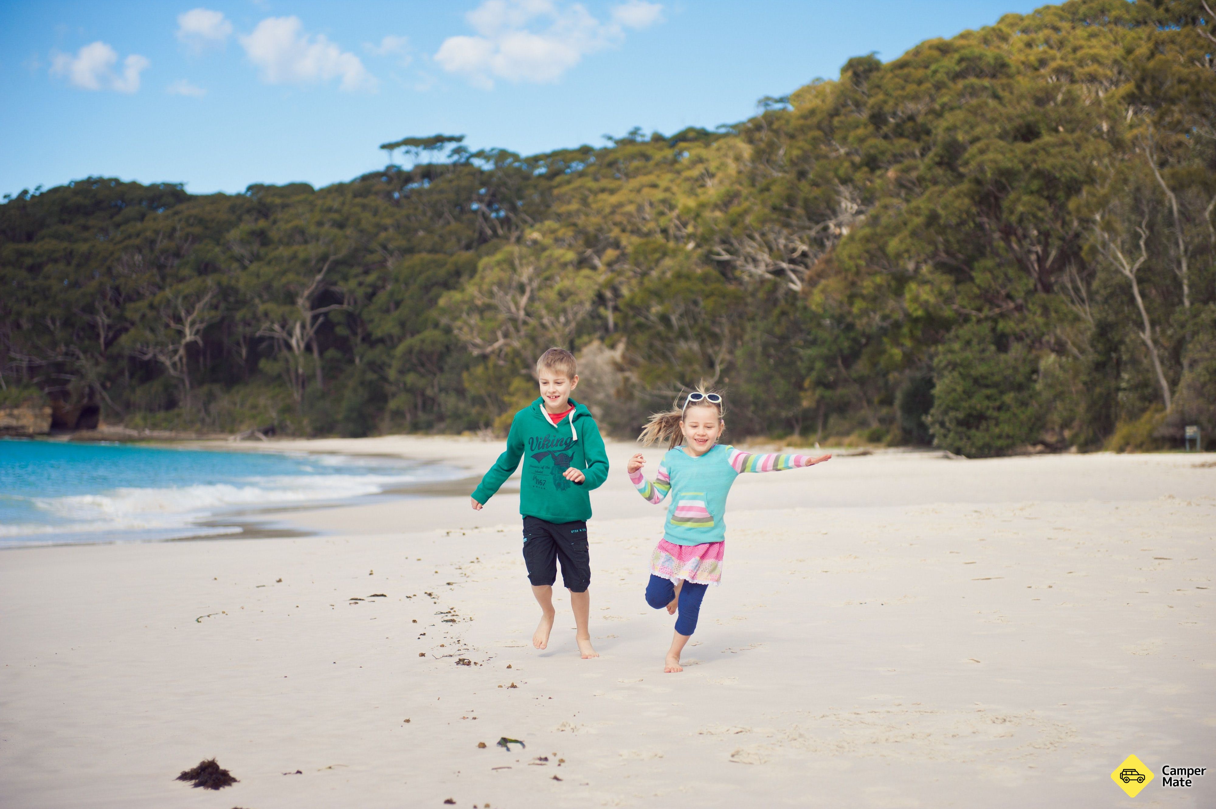 Het strand van Murrays