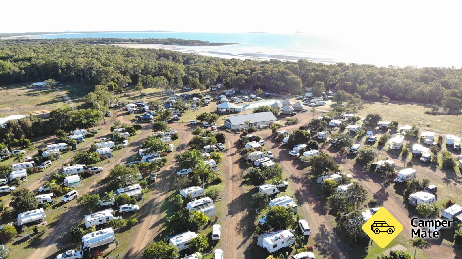 Restauranger i närheten av Cape Palmerston Holiday Park