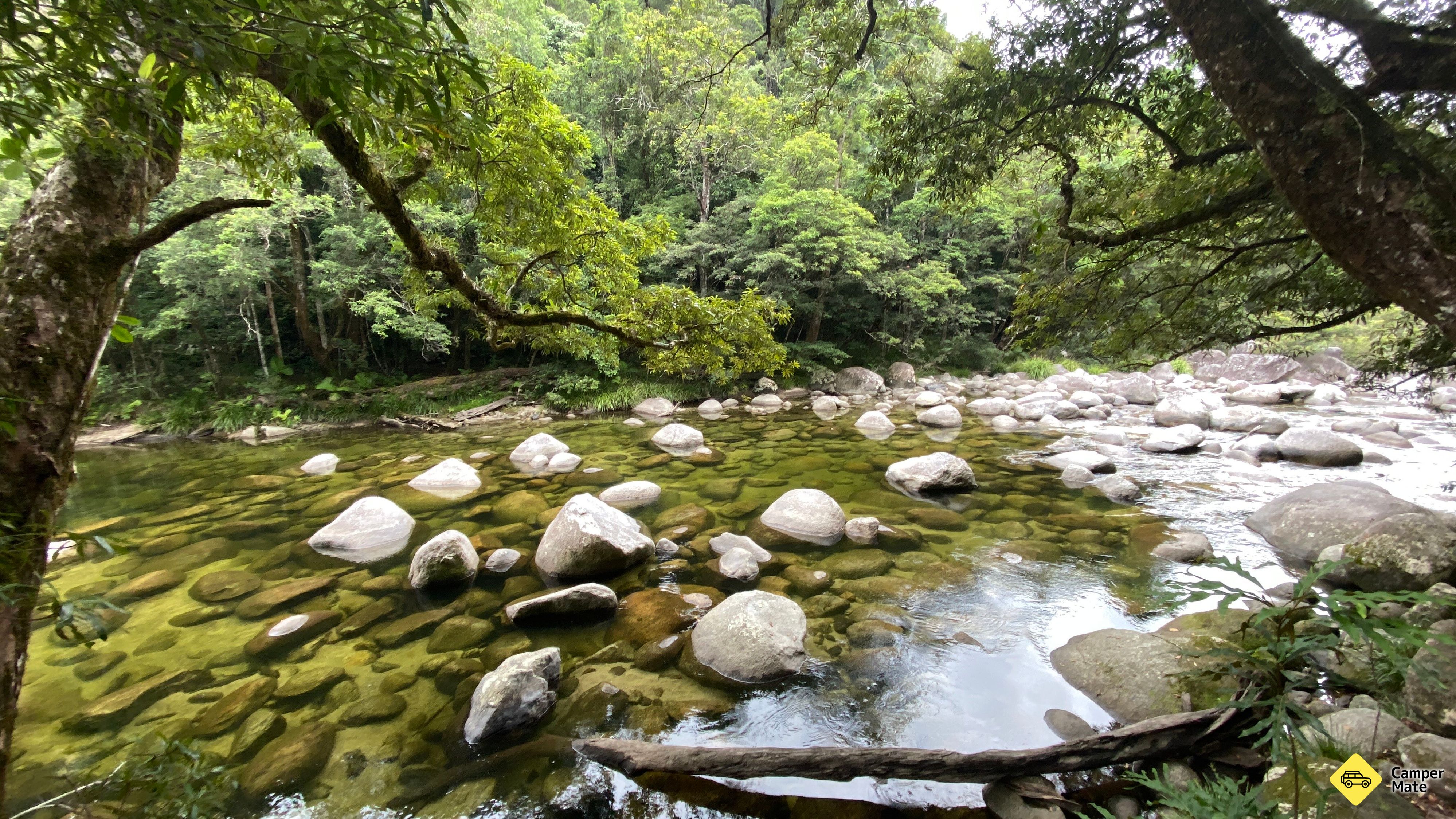 Lokasi Mossman Gorge