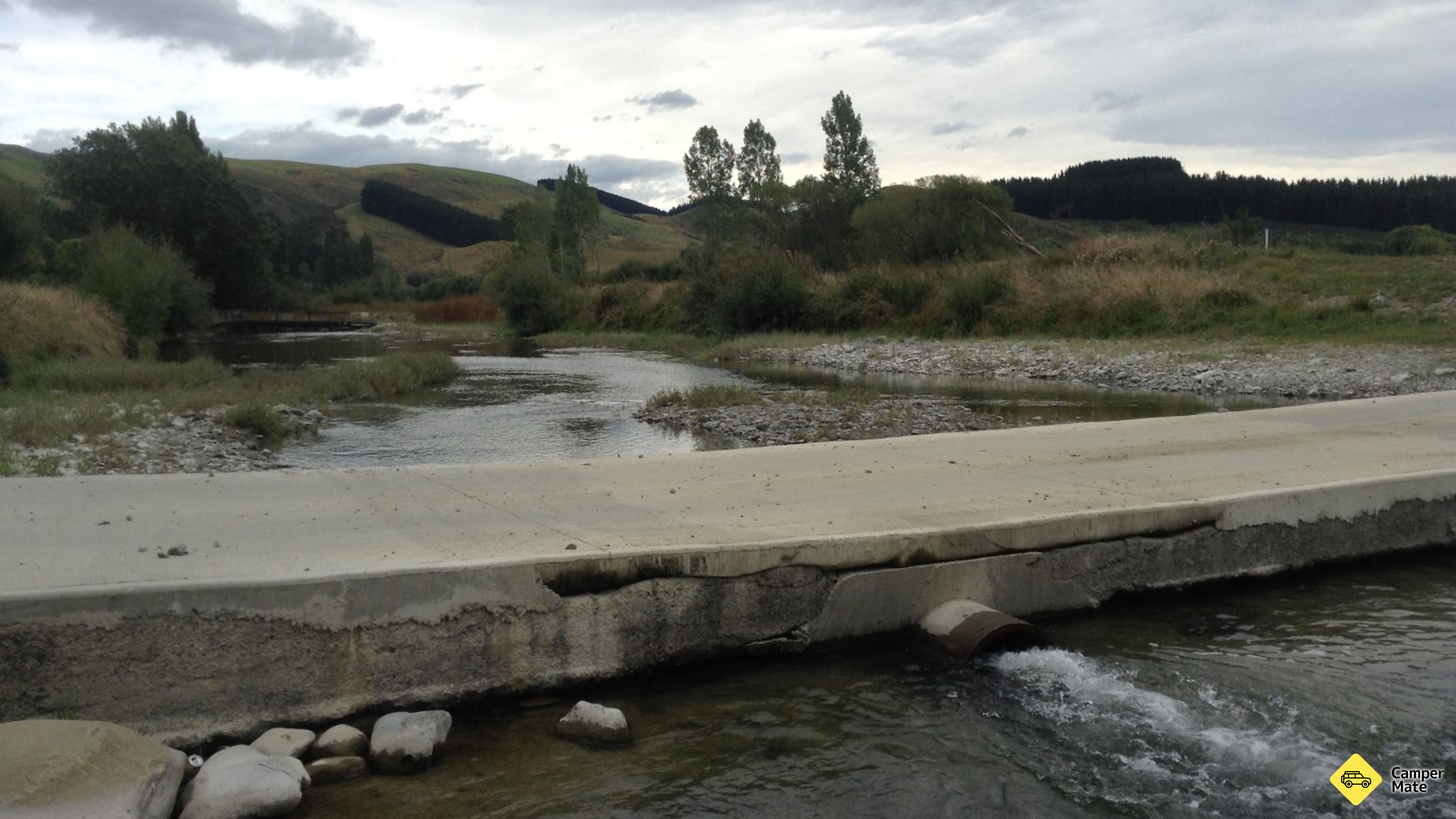 Swimming at Evans Crossing