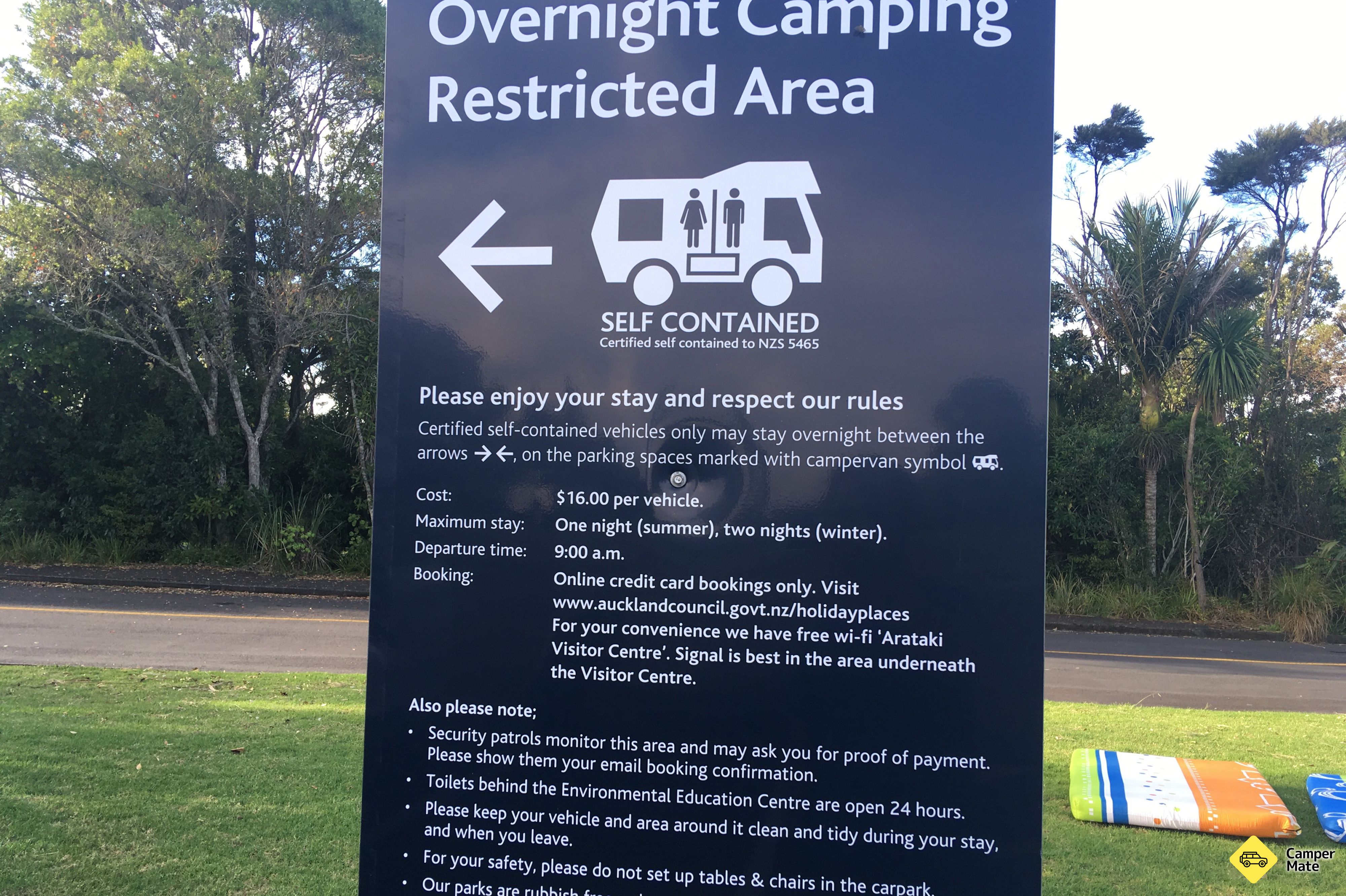 Arataki CSC Overnight Parking Area - Image 3