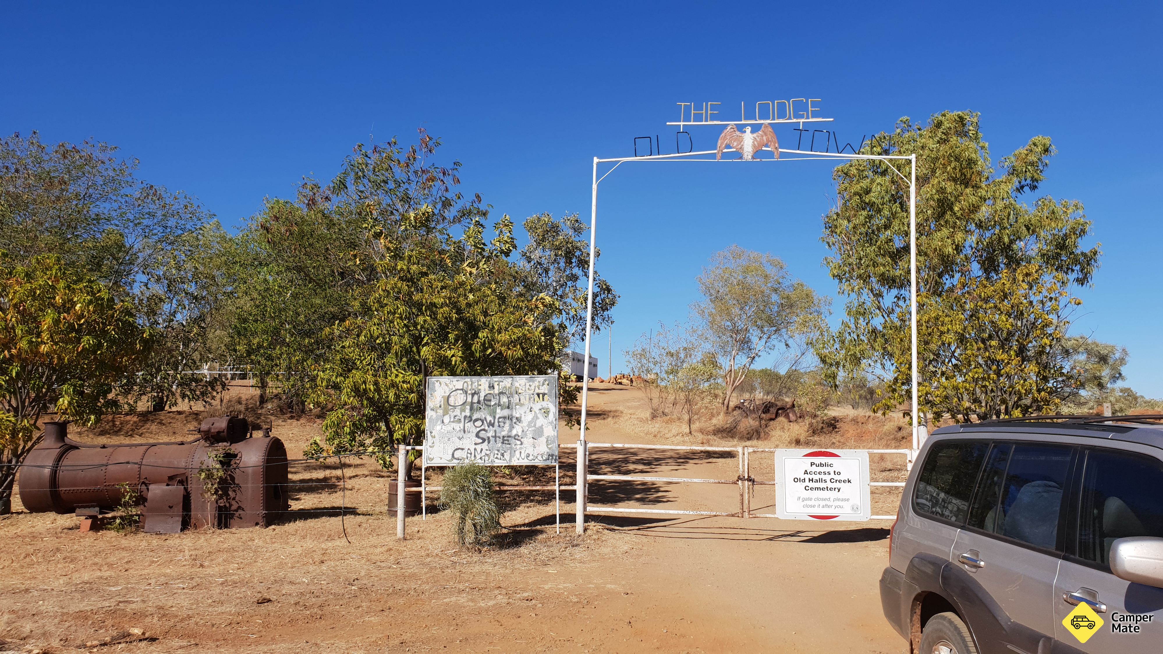 Ubytování Old Halls Creek Lodge