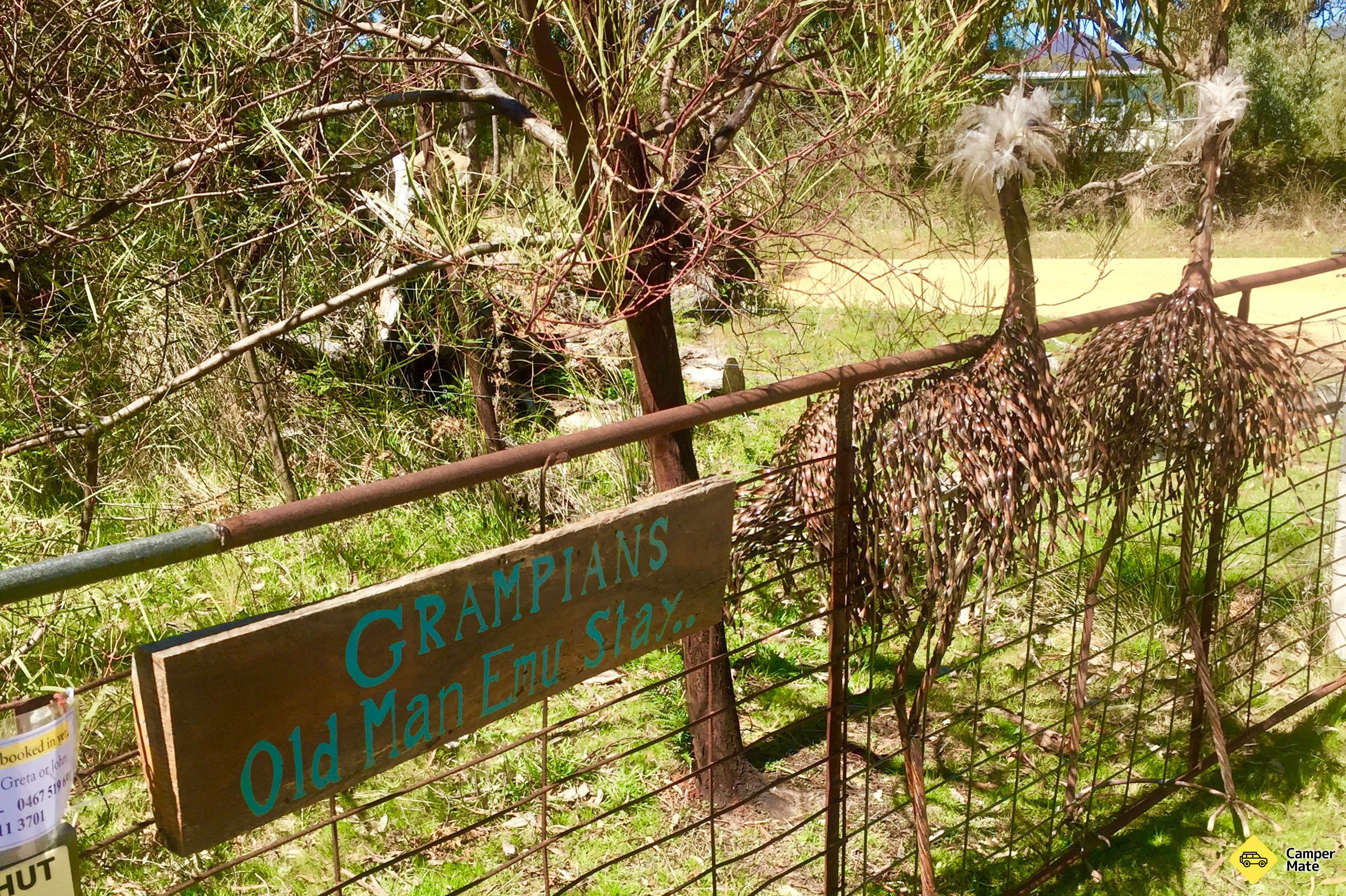 Grampians Old Man Emu Stay