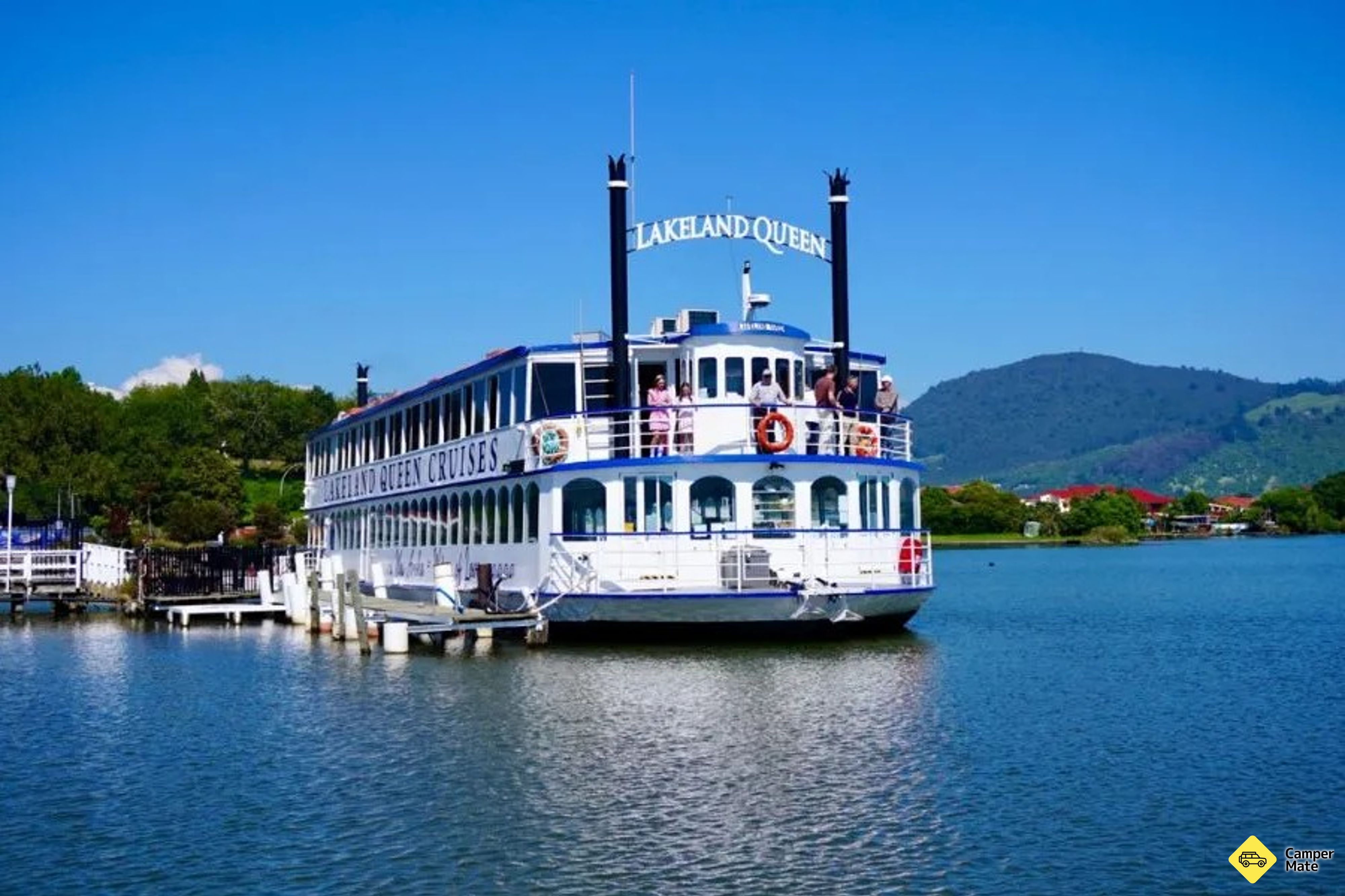 Karta över Lakeland Queen Cruises