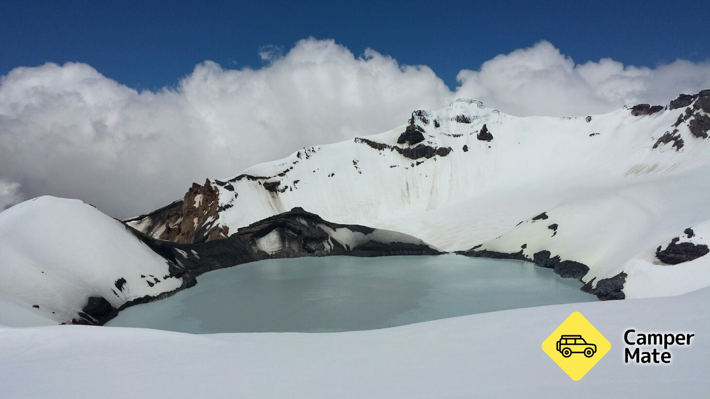 Tongariro Crater lakes