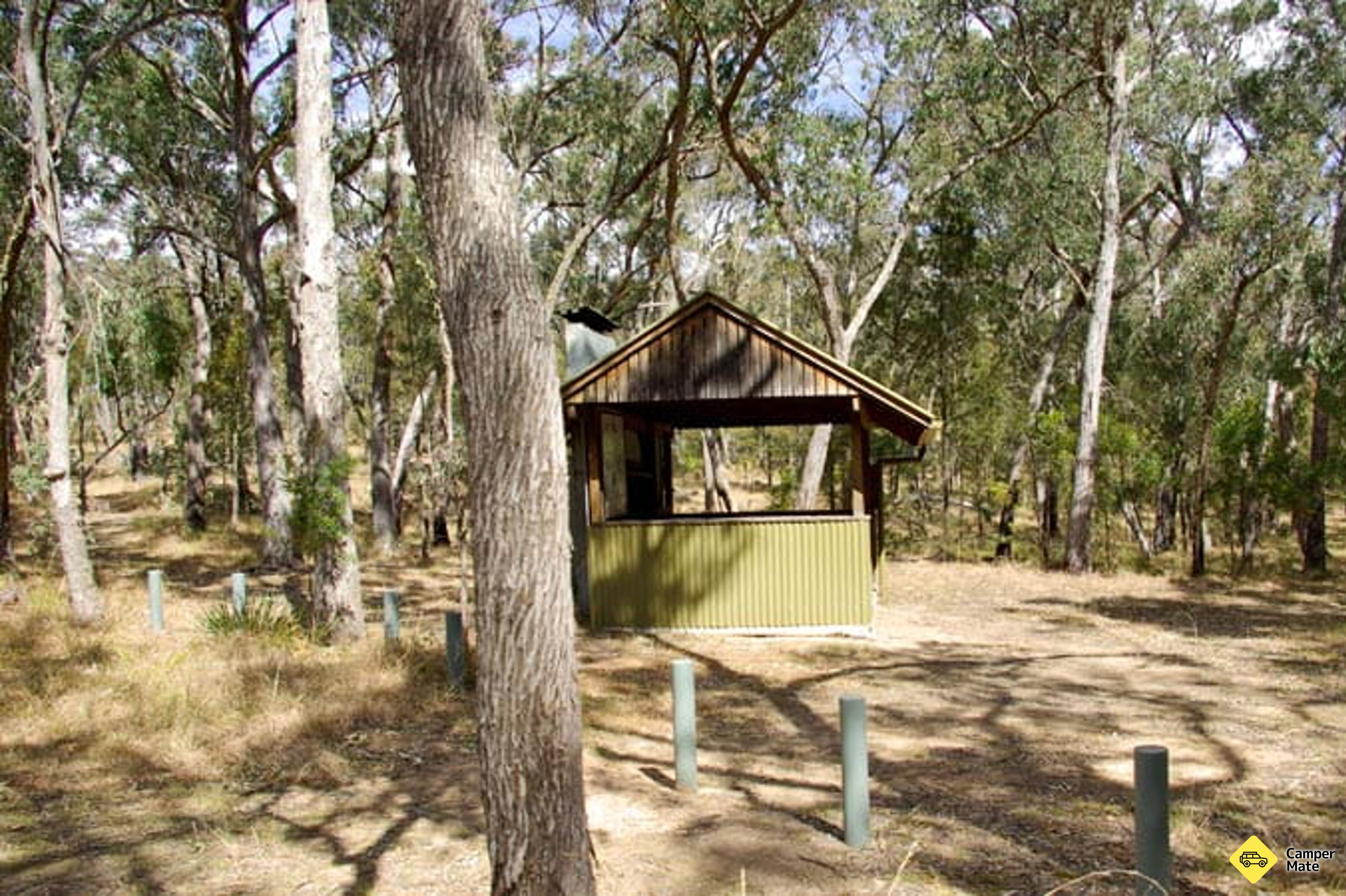 Aanloop van Budds Mare Campground