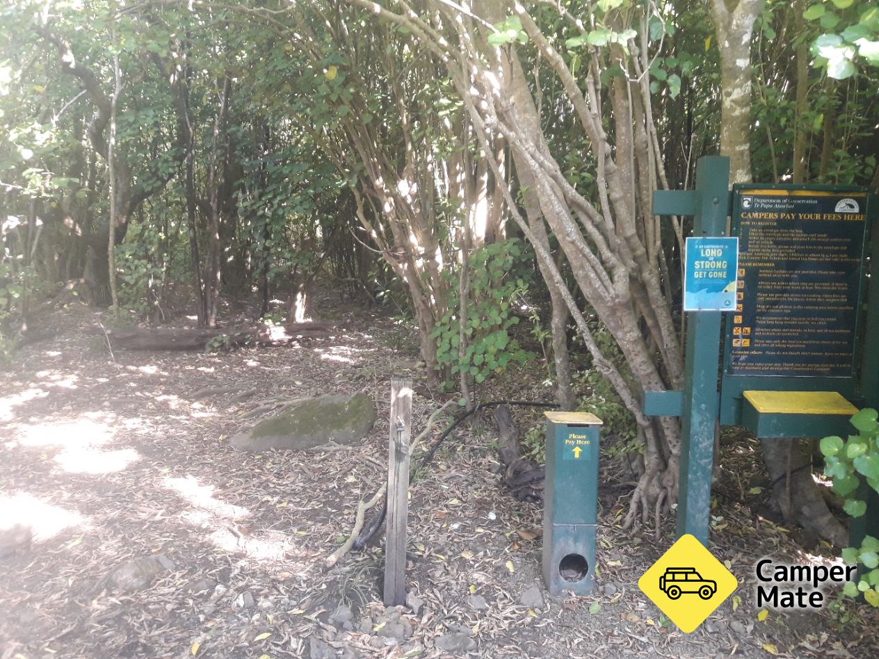 Le camping de Tawa Bay