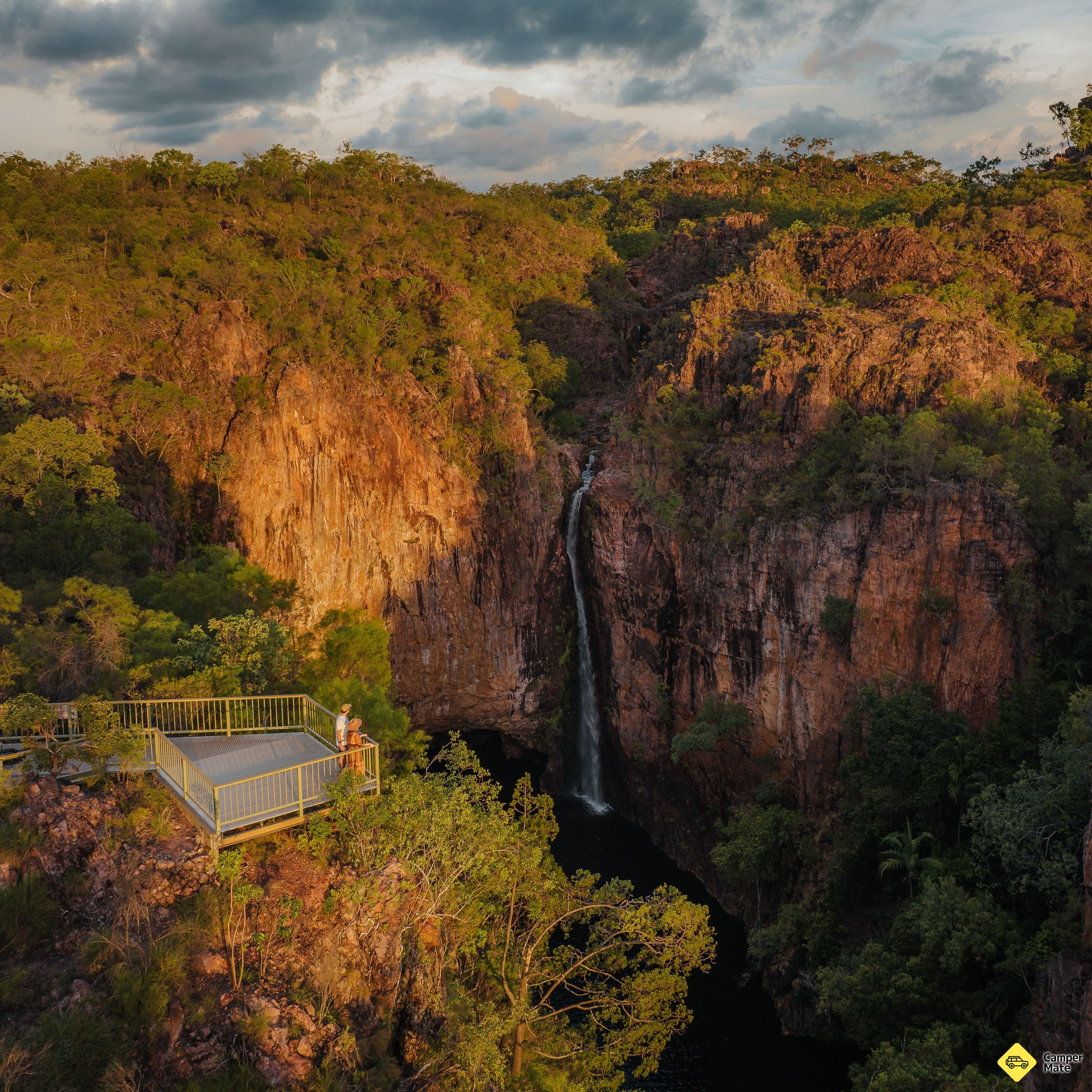 Billeder af Tolmer Falls Lookout