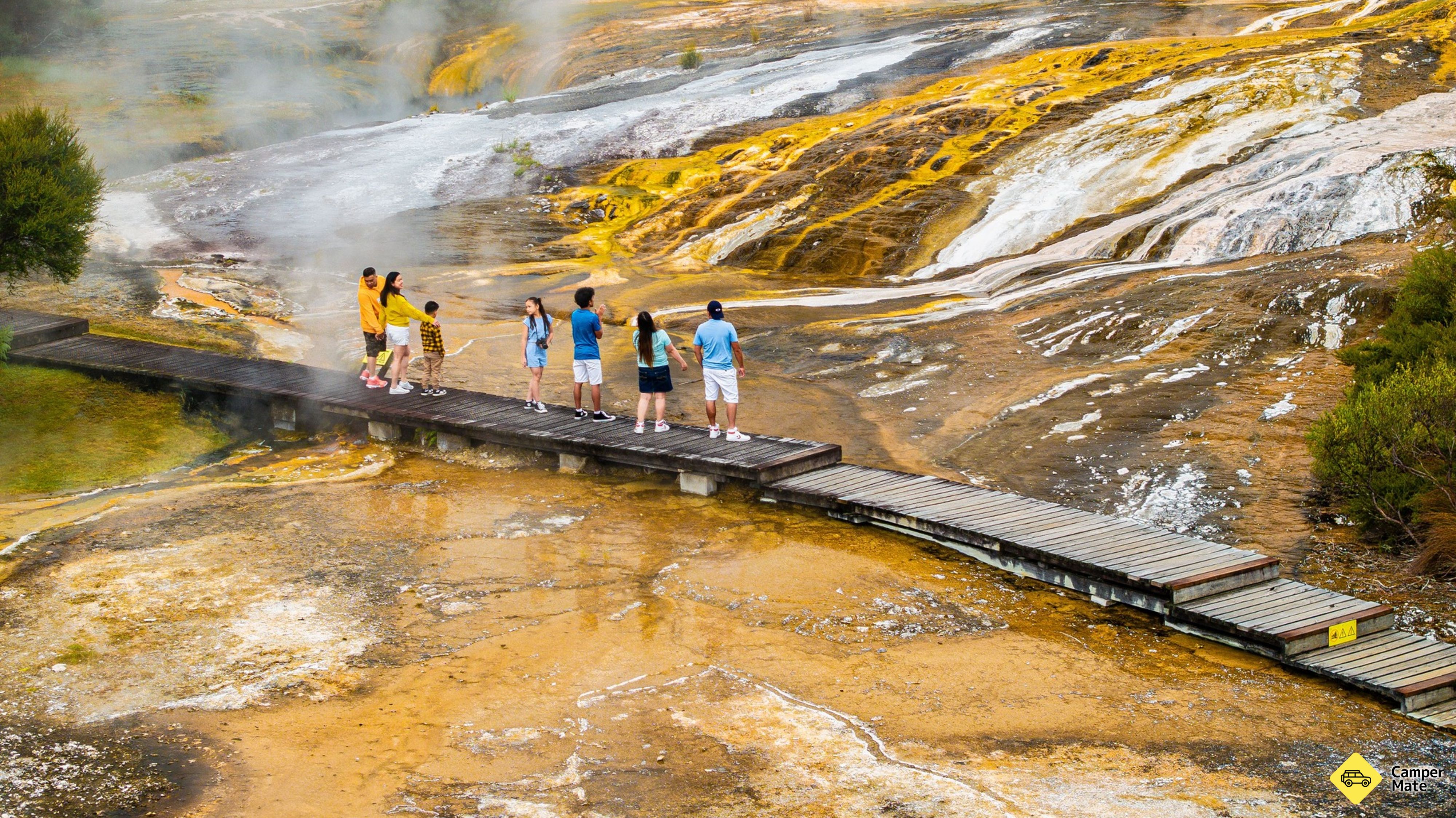 Parque Geotérmico e Caverna Orakei Korako