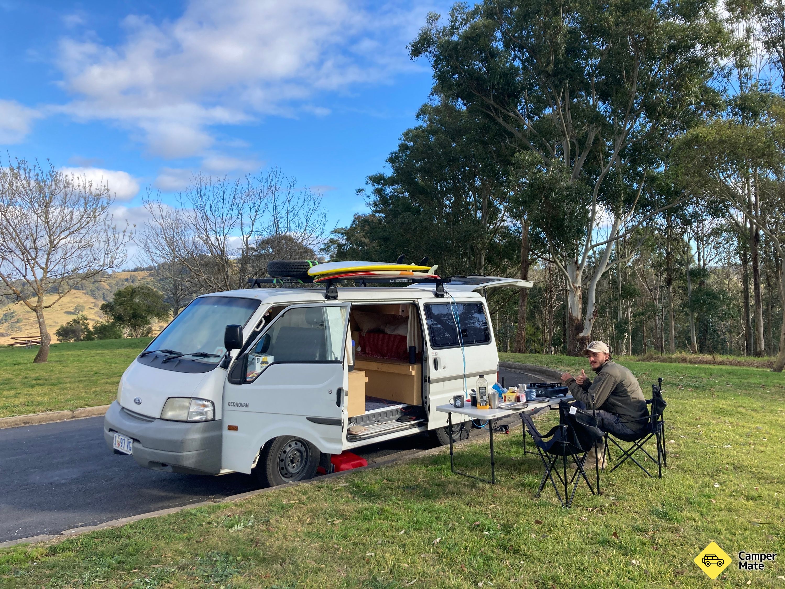 Localização de Bega Valley Lookout Rest Area