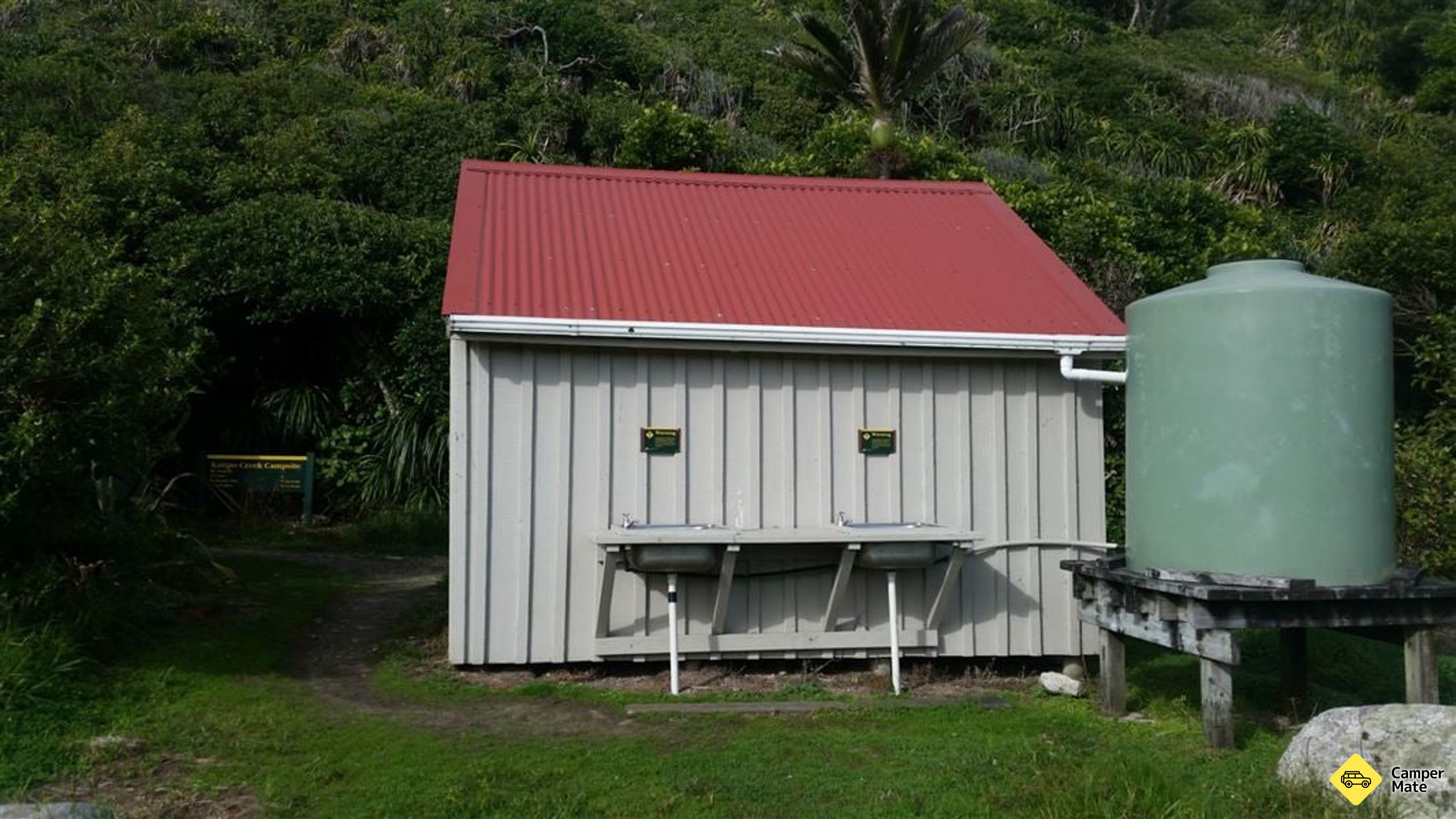 Katipo Creek Shelter Campsite