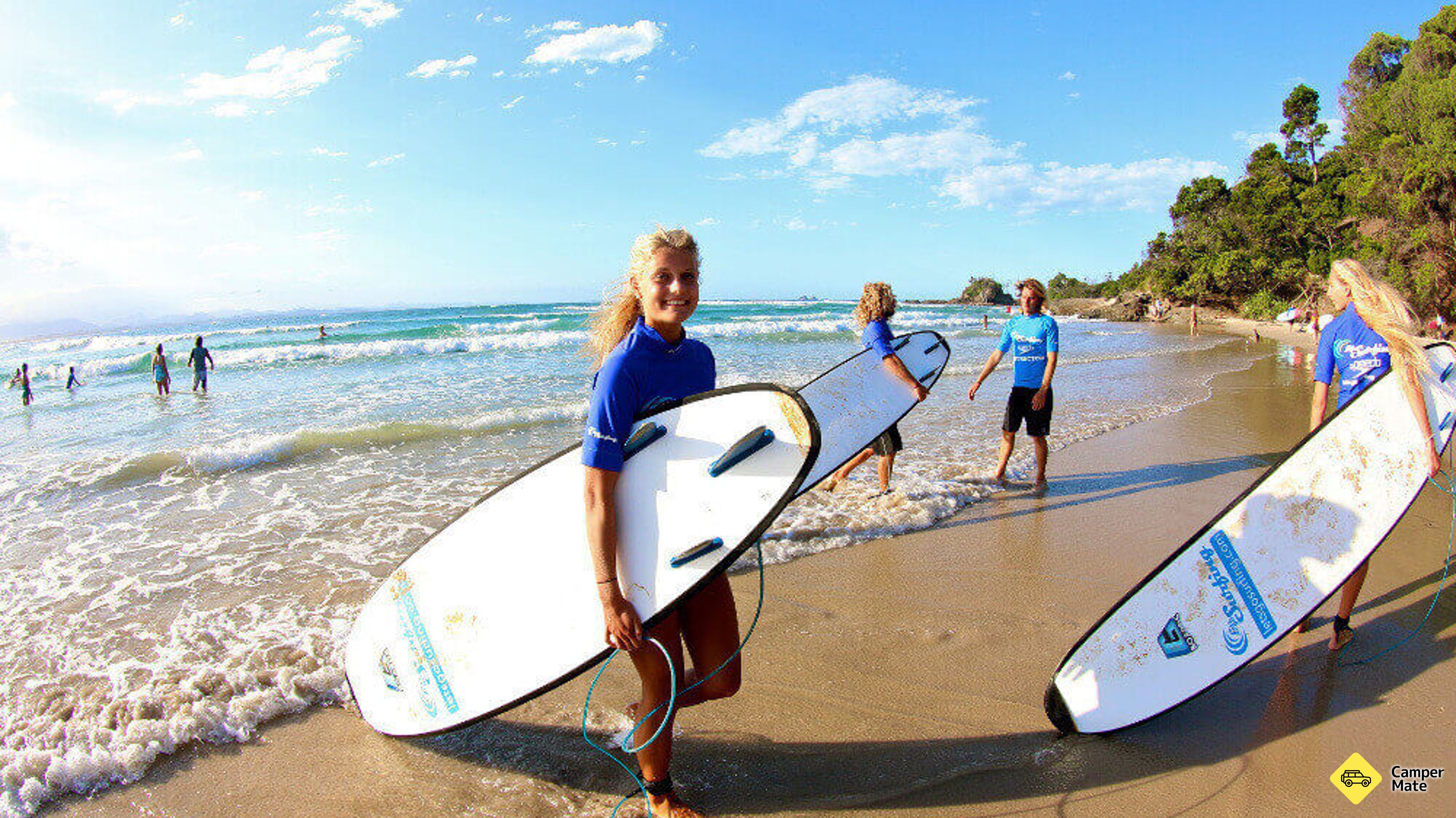 Leçons et école de surf de Byron Bay